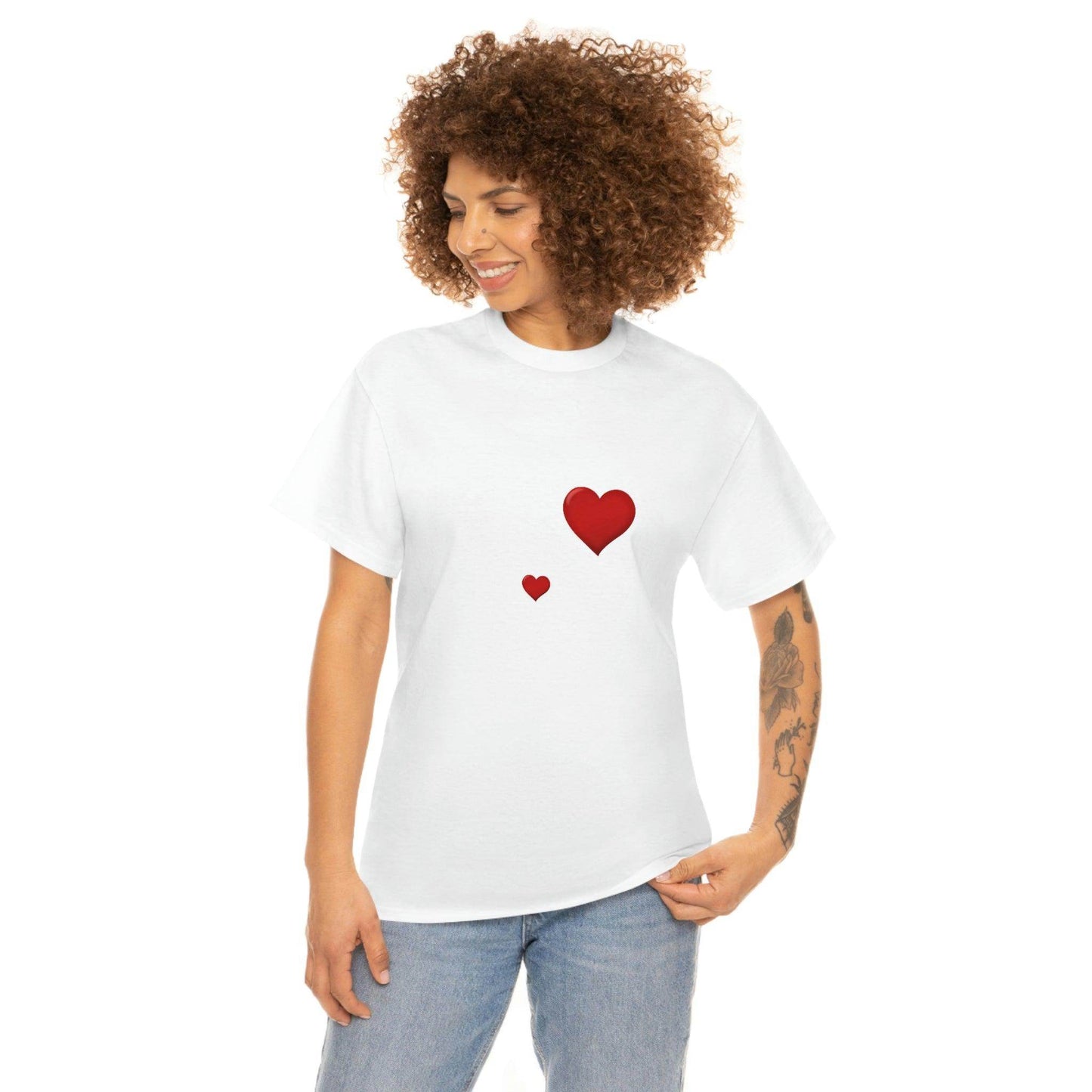 Love square Hearts Shirt, Great Gift for Valentine's day, birthday, engagement, anniversary and many more - Giftsmojo