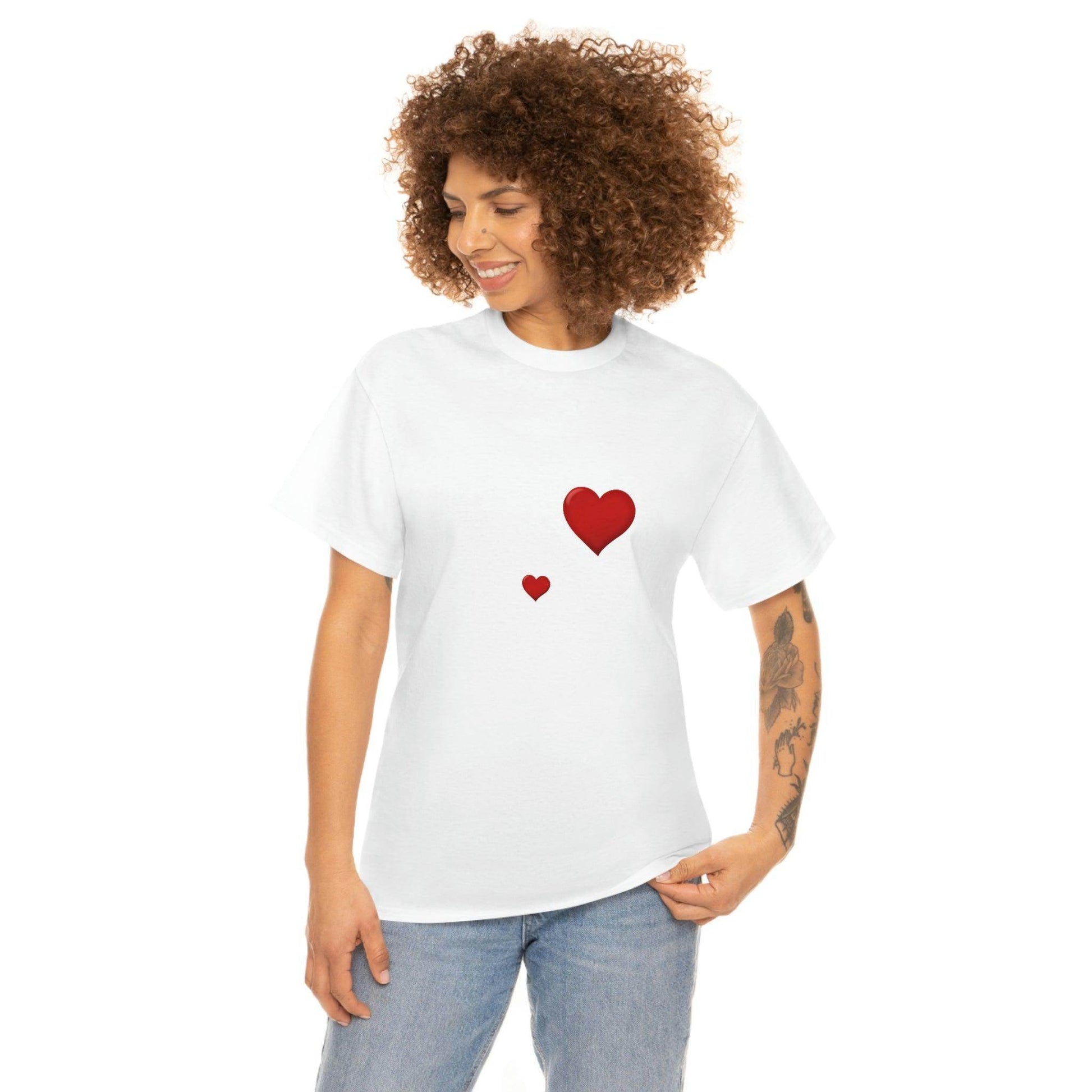 Love square Hearts Shirt, Great Gift for Valentine's day, birthday, engagement, anniversary and many more - Giftsmojo
