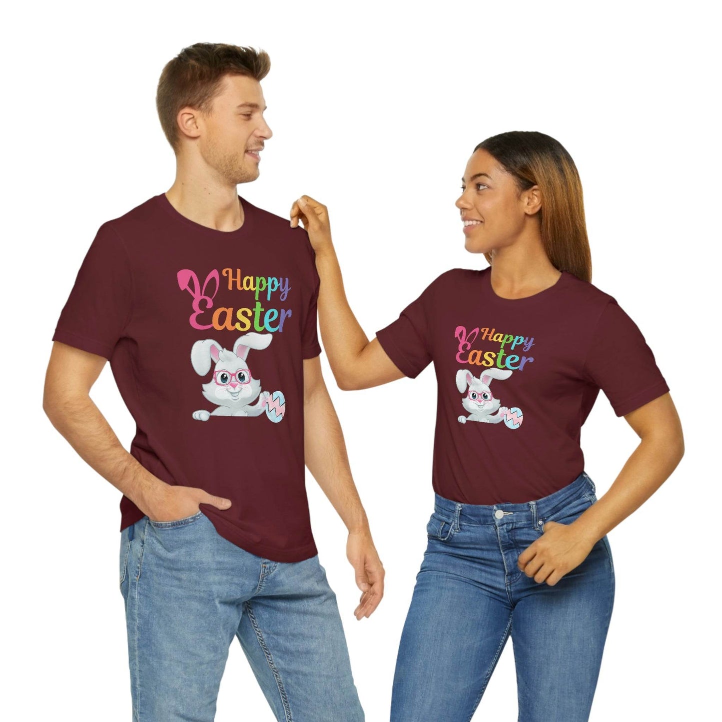 Happy Easter Bunny Tshirt Easter Gift women Easter Shirt Men Easter shirt Easter egg - Giftsmojo