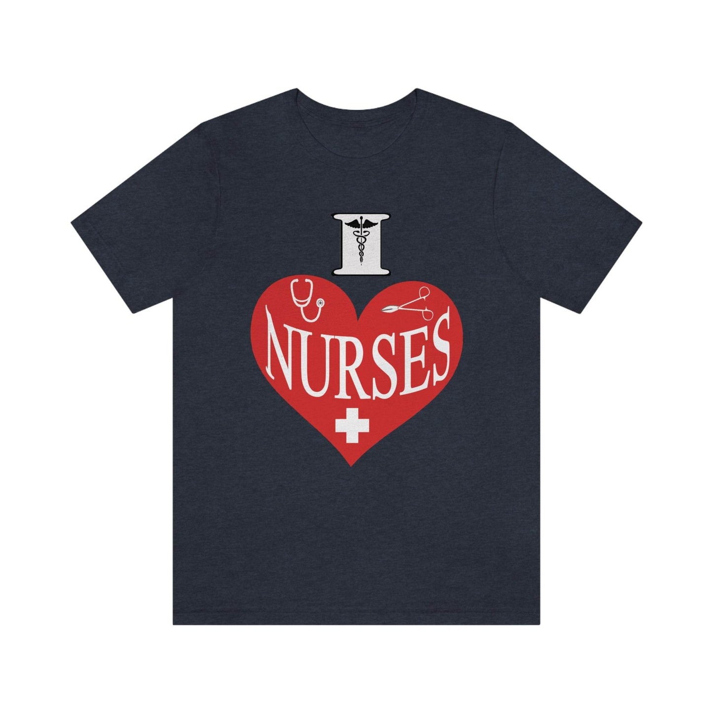 I love Nurses Tee - Giftsmojo