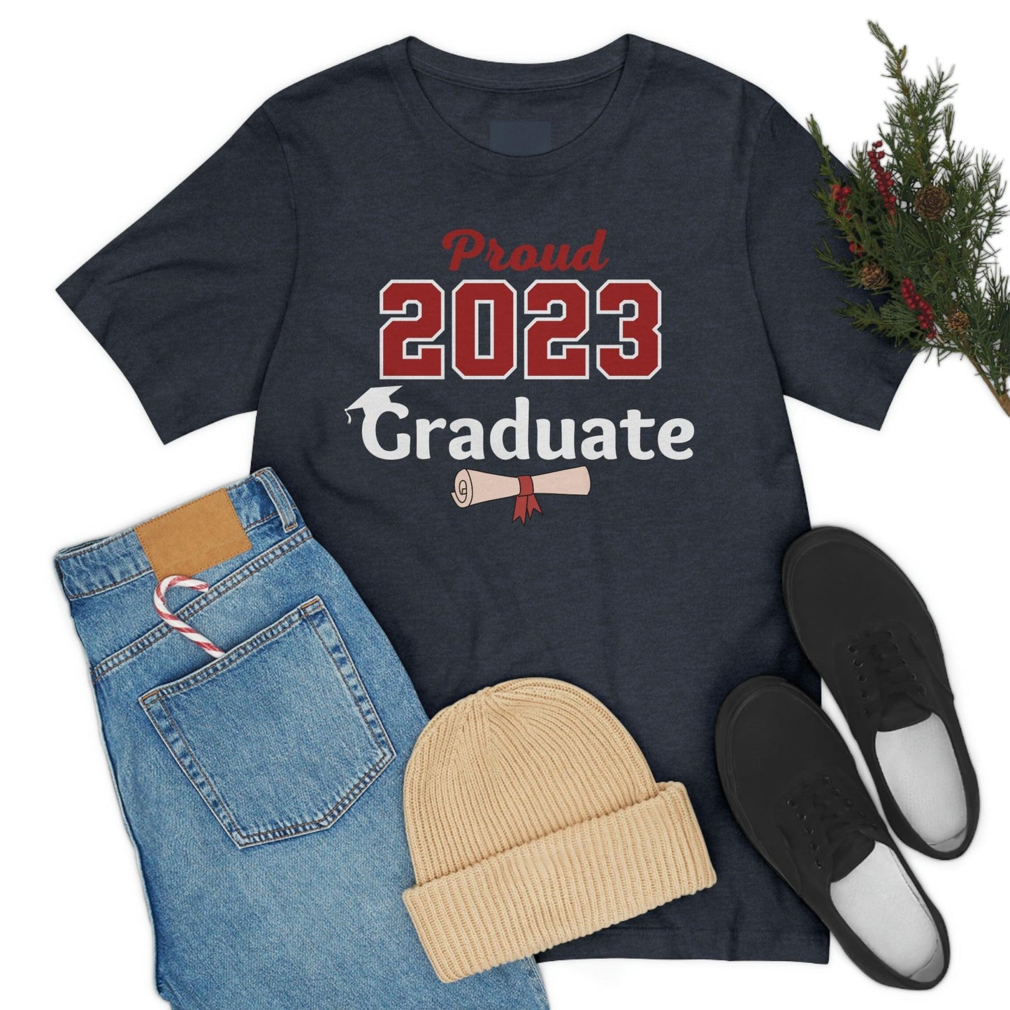 Proud 2023 graduate - Graduate shirt - Graduation shirt - Graduation gift