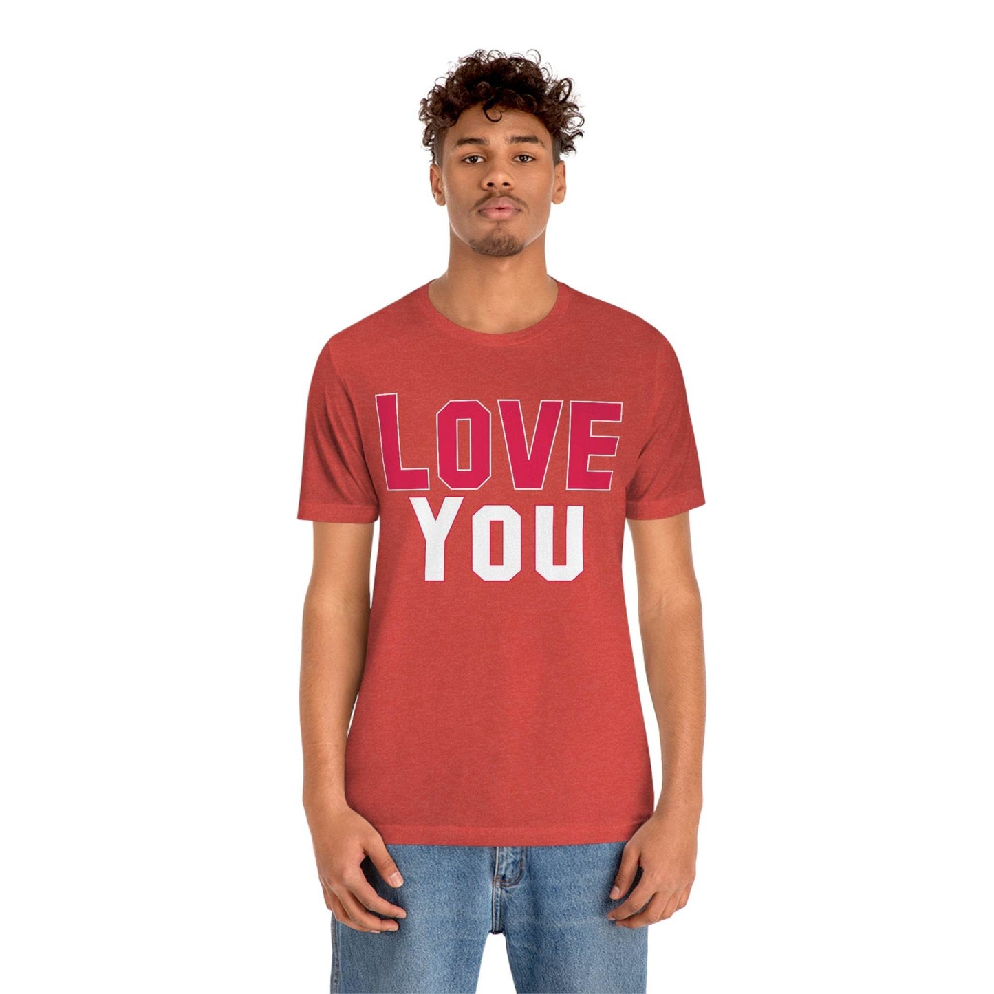 Love you T-shirt - Giftsmojo