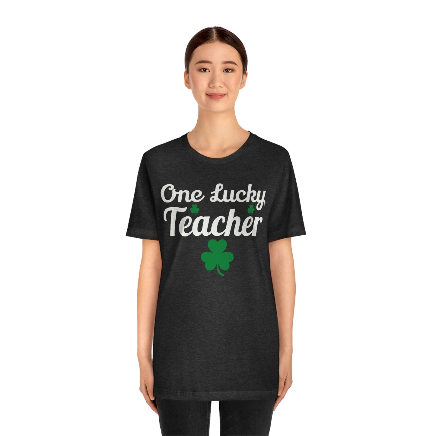 Feeling Lucky Shirt One Lucky Teacher Shirt St Patrick's Day shirt - Funny St Paddy's day Funny Shirt Shamrock shirt shenanigans shirt
