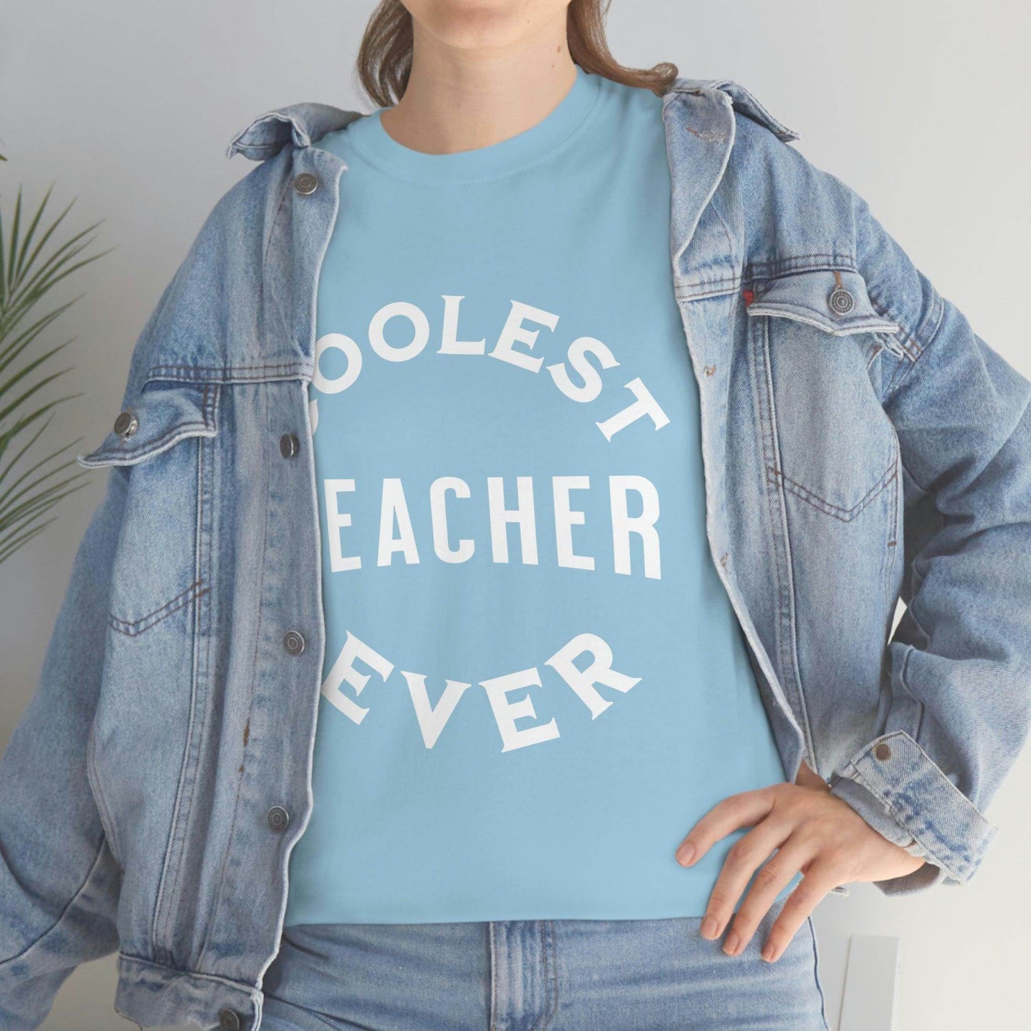 Coolest Teacher Ever Tee - cute teacher shirt - gift for teacher - Giftsmojo