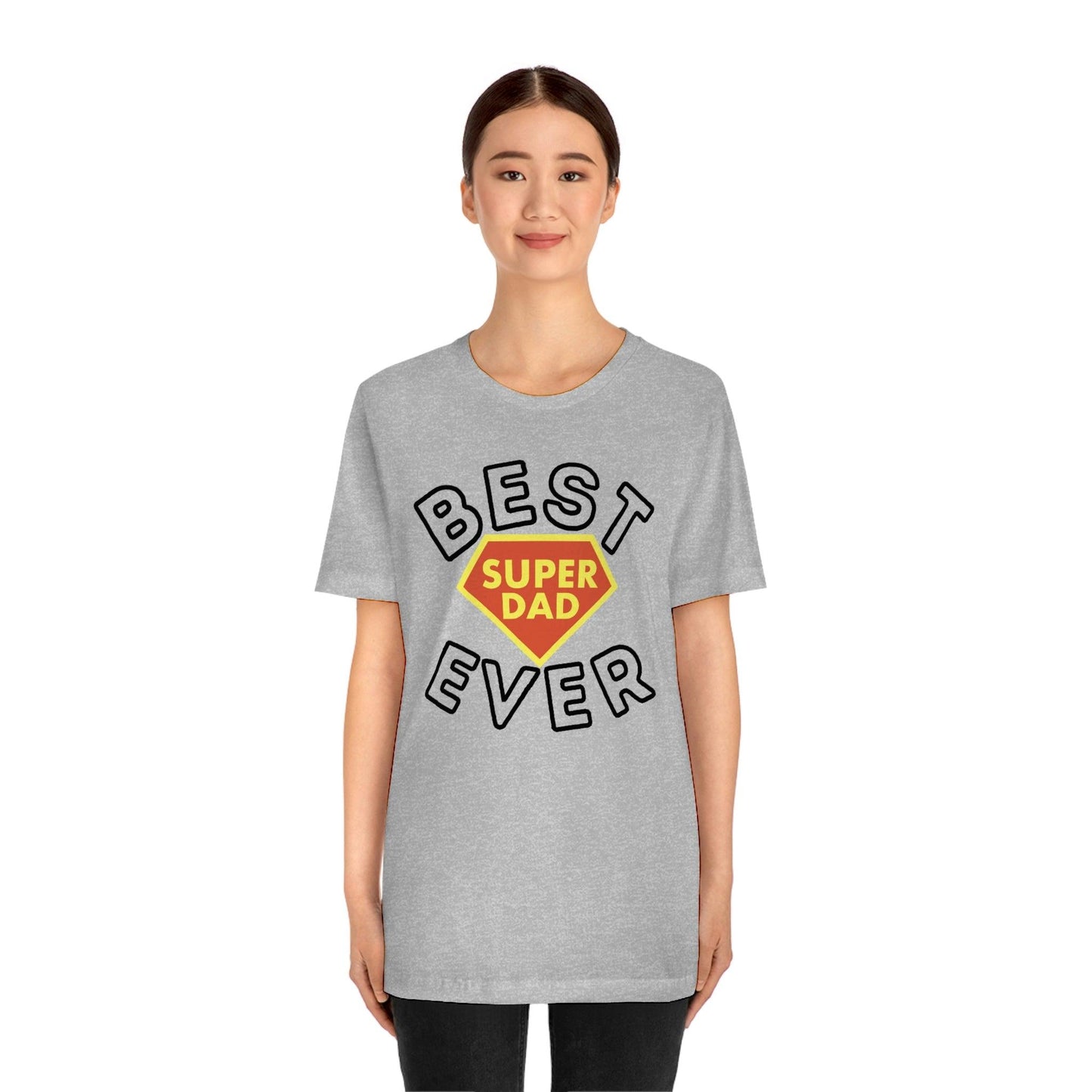 Dad Gift - Best Dad Gift - Best Super Dad Ever Shirt -Dad Shirt - Funny Fathers Gift - Husband Gift - Funny Dad Tshirt - Dad Birthday Gift - Giftsmojo
