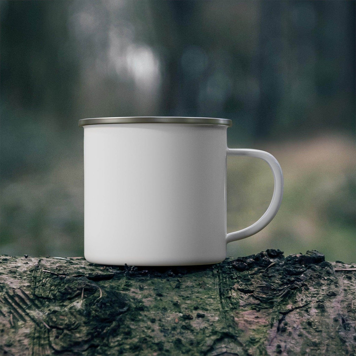 Enamel Camping Mug, Camping gift, Gift for dad, Father's day gift, Dad Mug - Giftsmojo