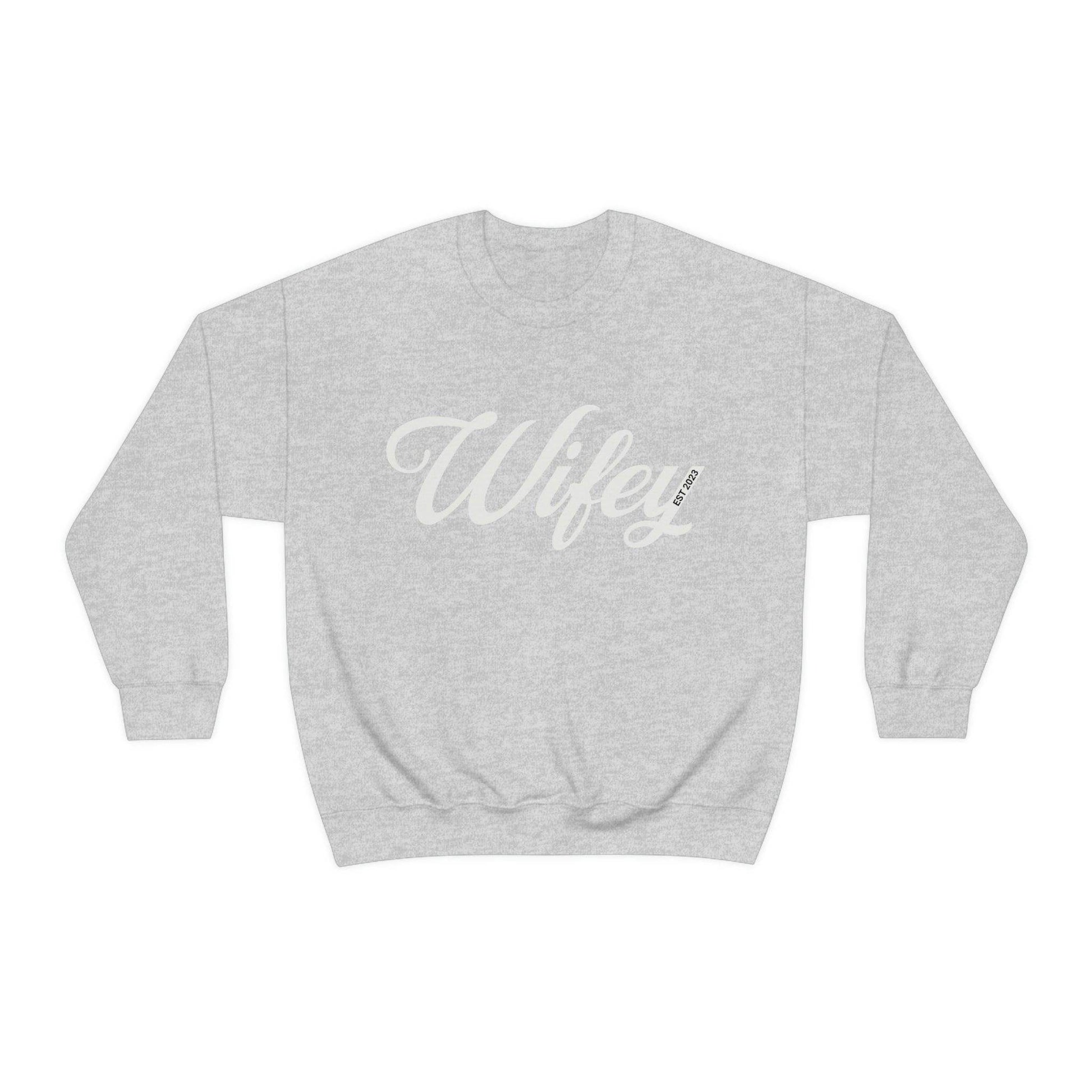 Wifey Sweatshirt - Giftsmojo