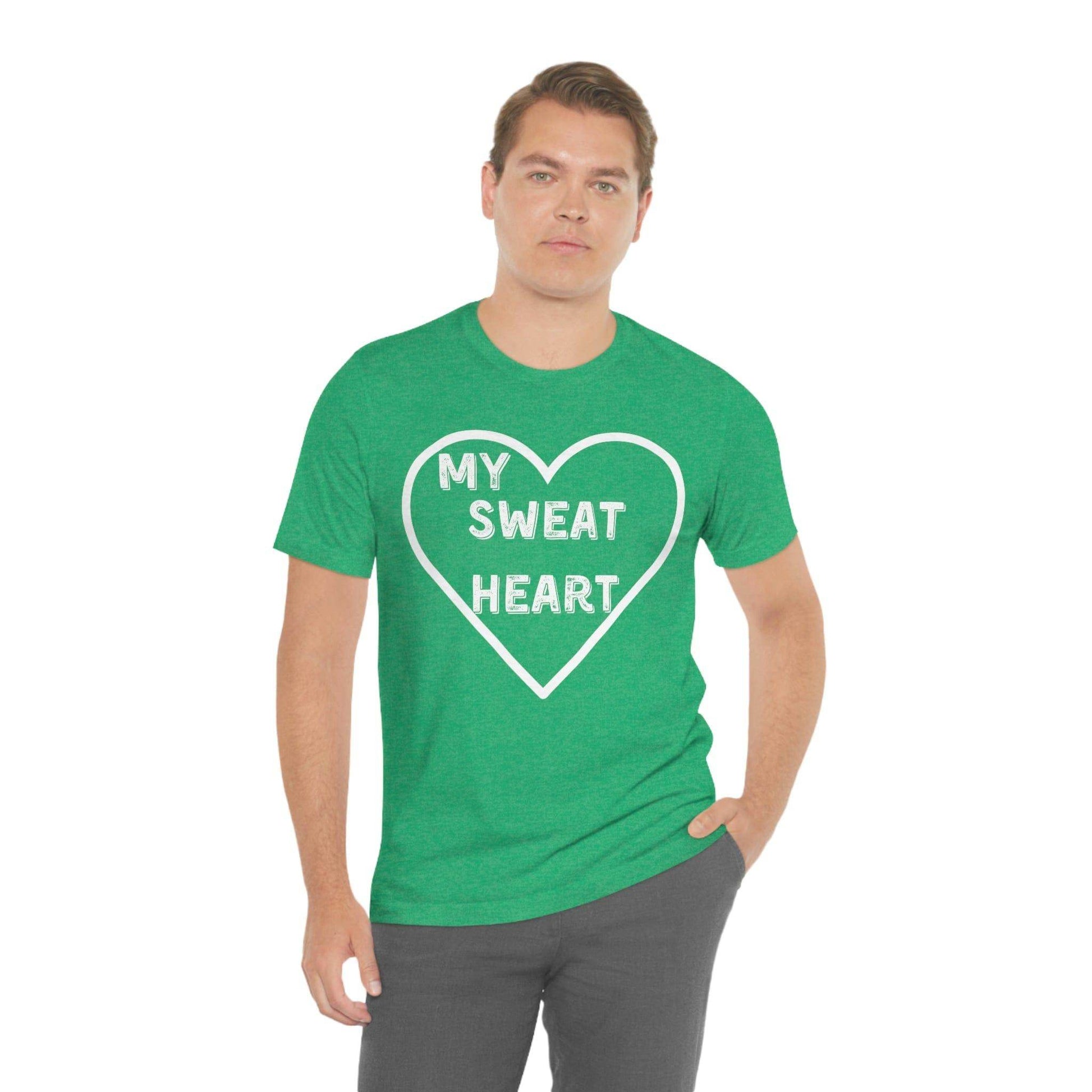 My Sweat Heart - Love shirt - Gift for wife - Gift for Husband - Gift for Girlfriend and Boyfriend - Giftsmojo