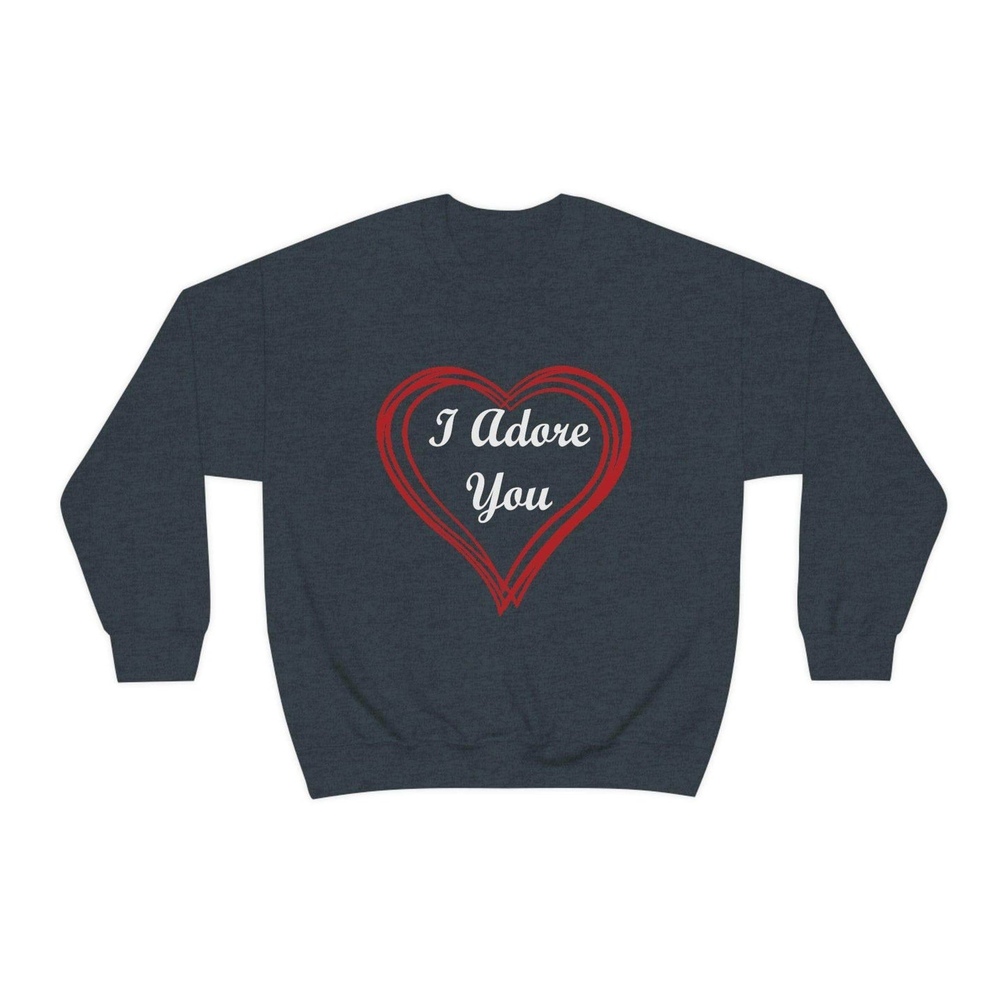 I Adore You Crewneck Sweatshirt - Giftsmojo