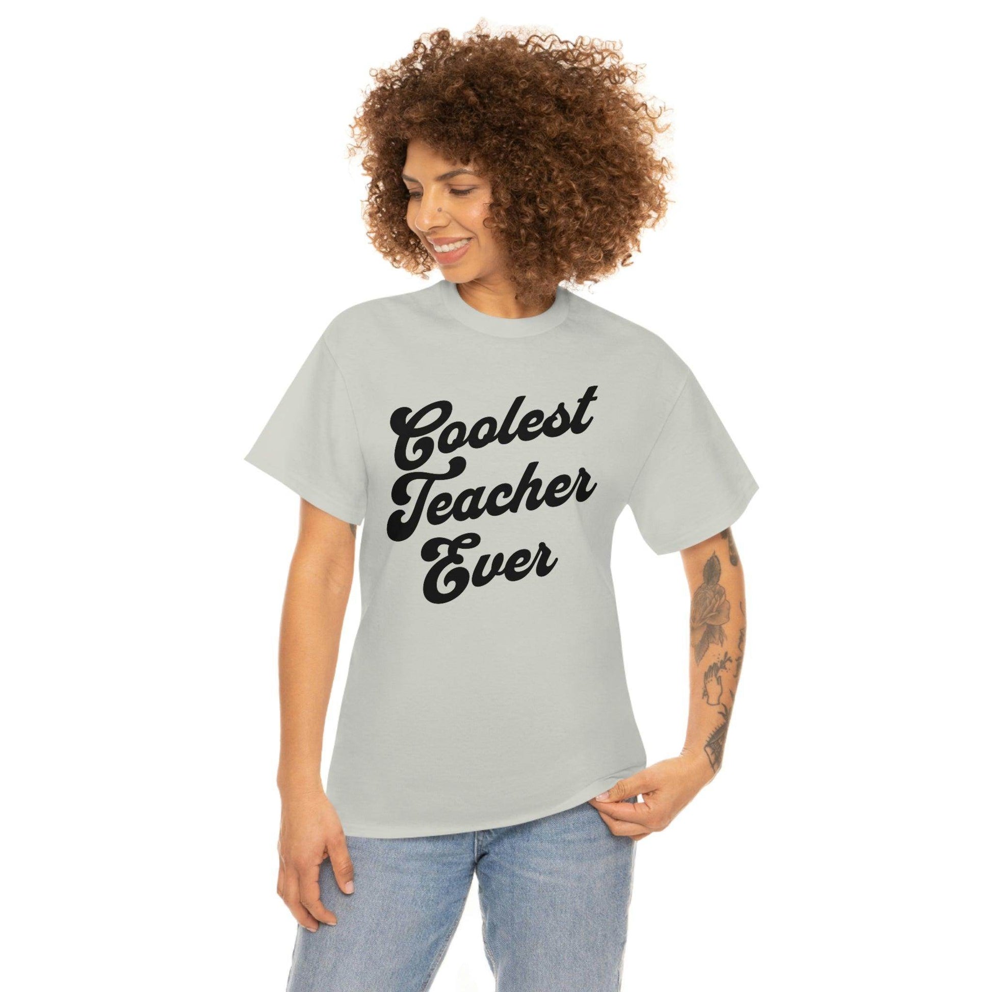 Coolest Teacher Ever Shirt - Giftsmojo