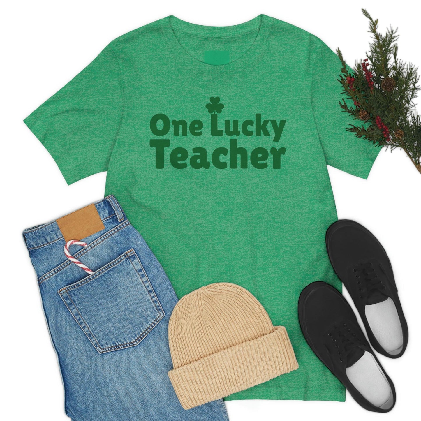 Feeling Lucky Shirt One Lucky Teacher Shirt St Patrick's Day shirt - Funny St Paddy's day Funny Shirt Shamrock shirt shenanigans shirt - Giftsmojo
