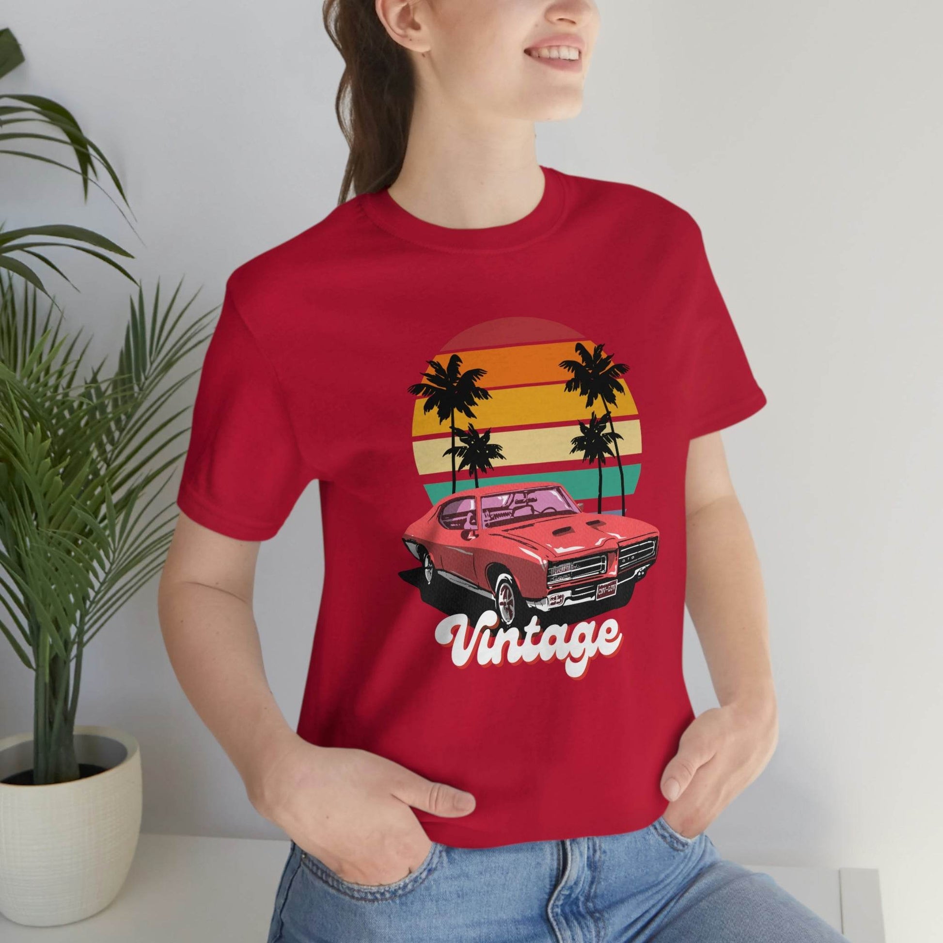 Vintage car tshirt - Vintage car shirt classic car shirt muscle car shirt, car shirt, gifts for car lovers, - Giftsmojo