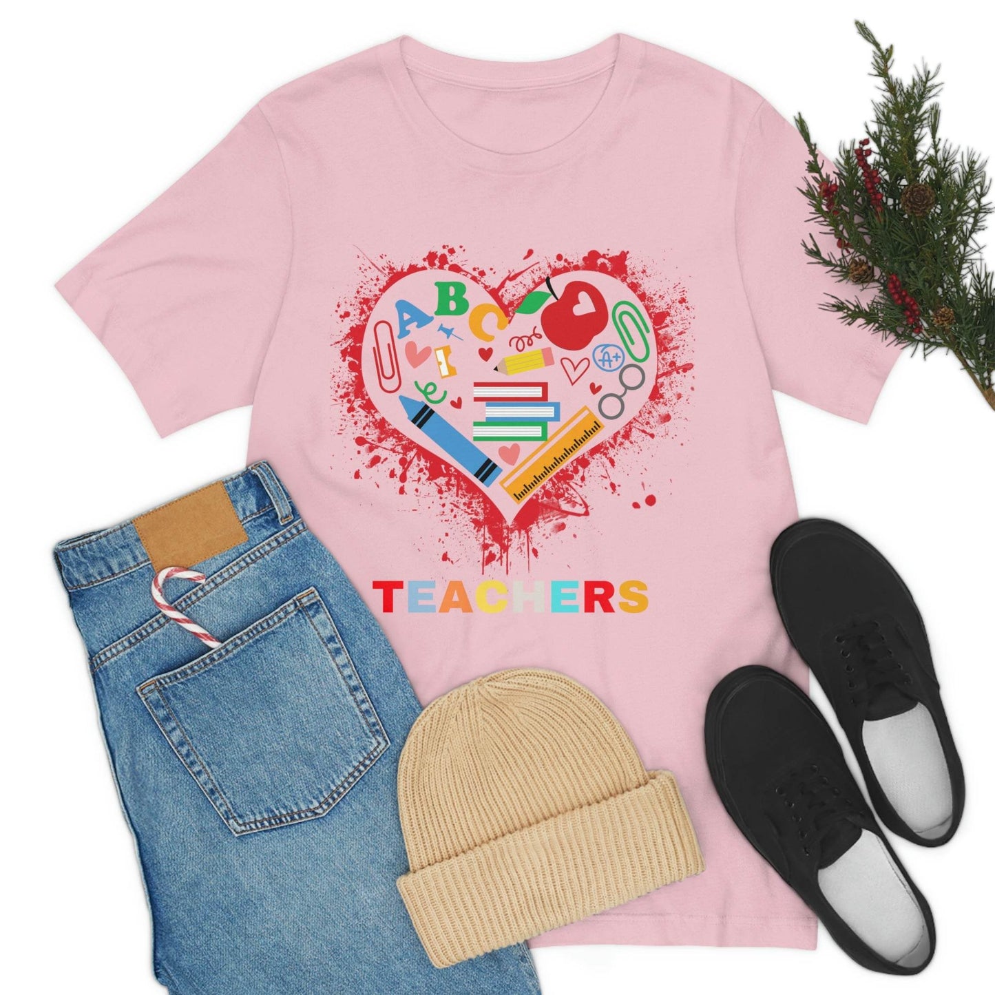 Love Teachers Shirt - Teacher Appreciation Shirt - Giftsmojo