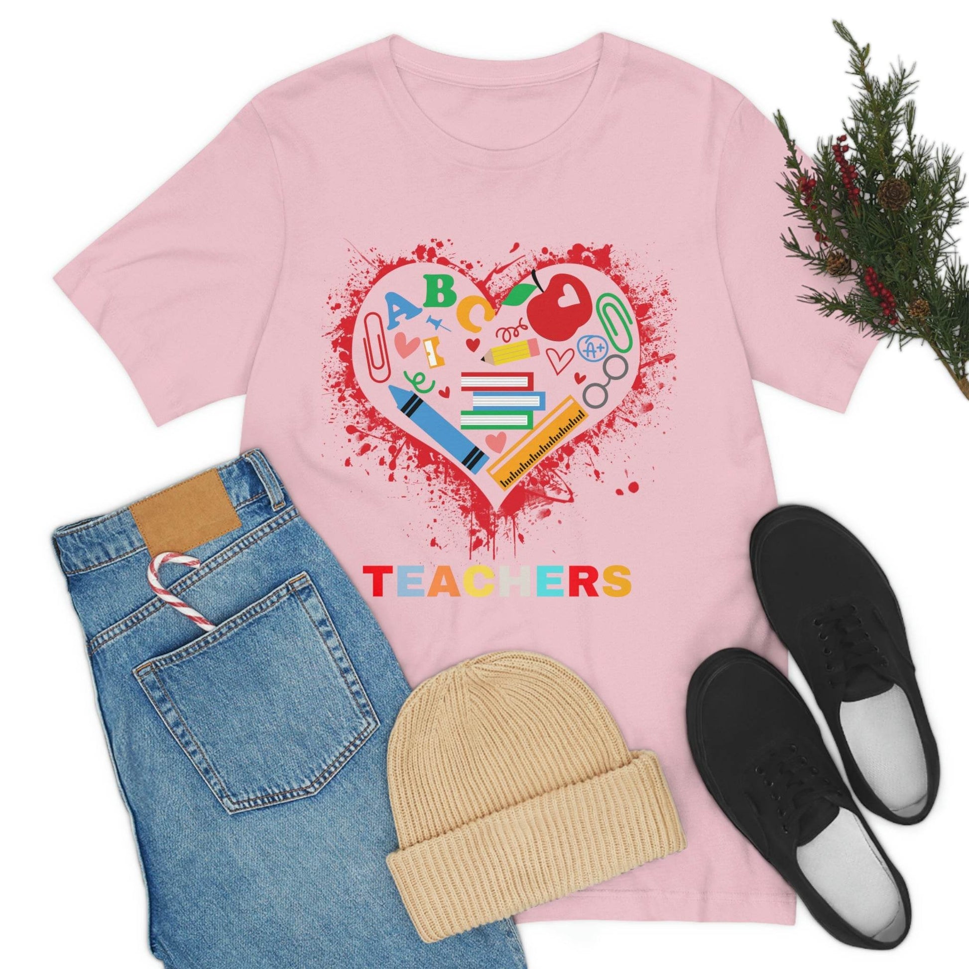 Love Teachers Shirt - Teacher Appreciation Shirt - Giftsmojo