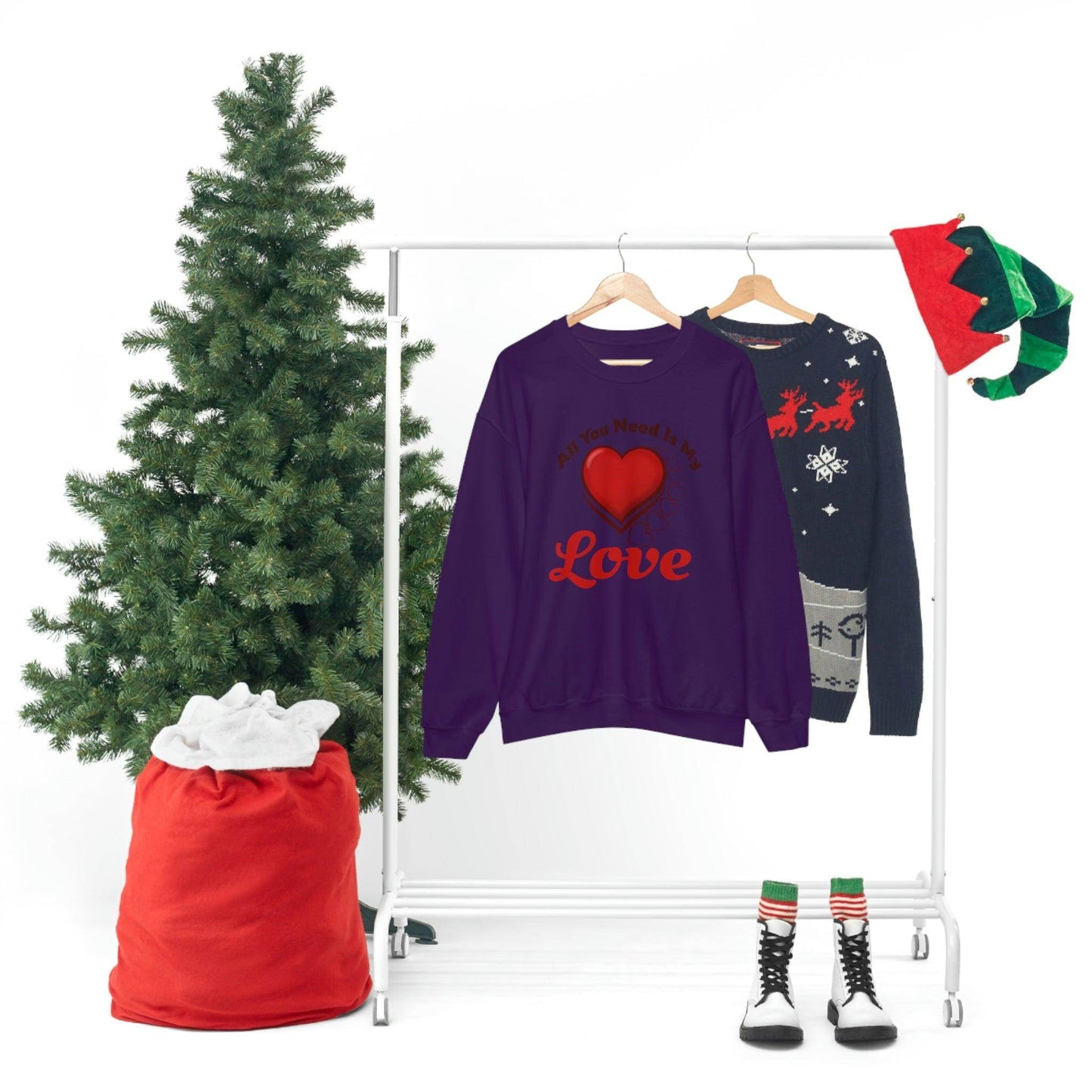 All you need is my Love Sweatshirt - Giftsmojo