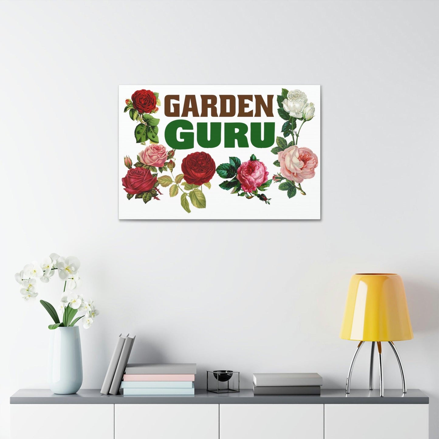 Garden Guru Canvas - Garden wall arts, gift for garden lovers - Giftsmojo