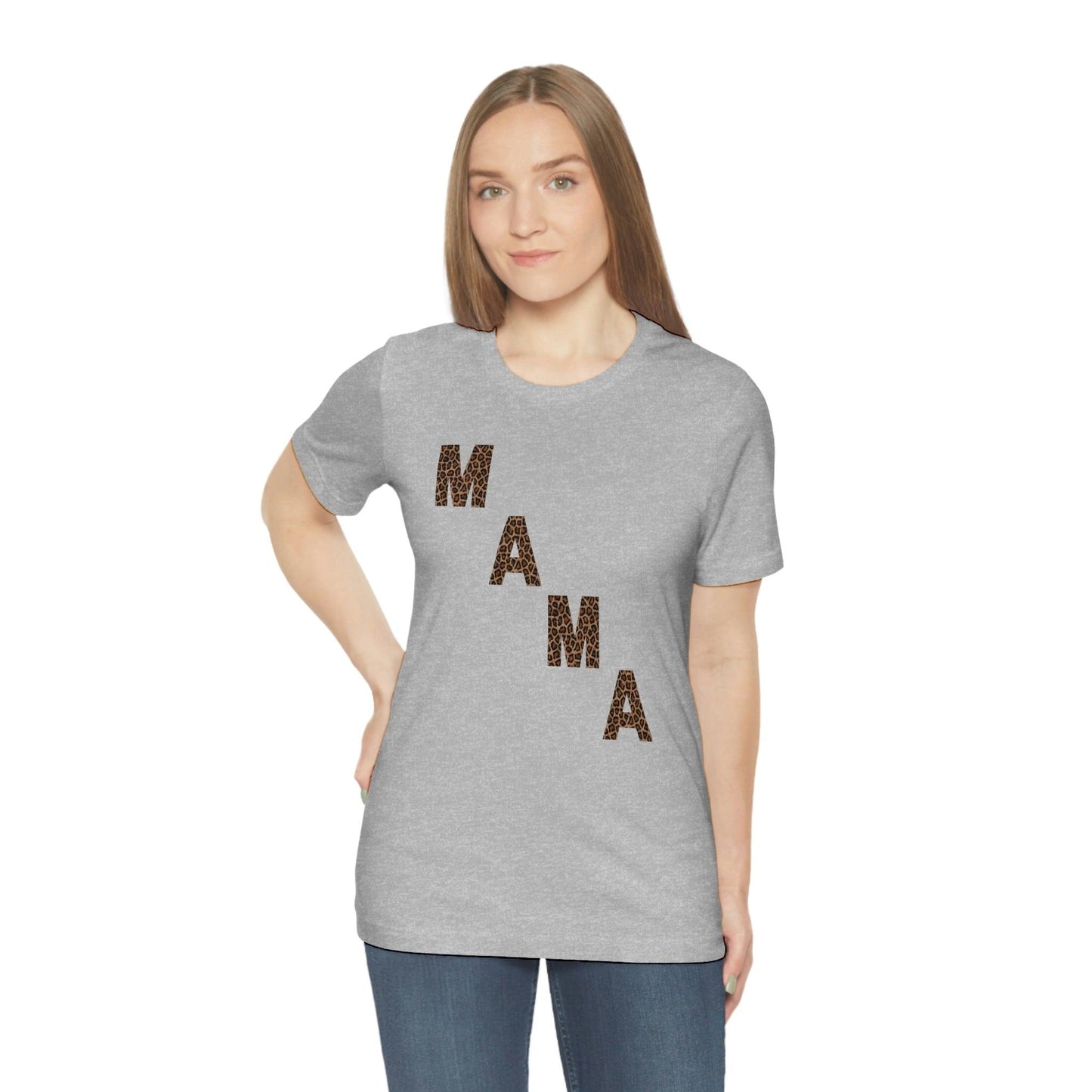 Leopard print shirt Leopard print Mama shirt cute mama shirt - Giftsmojo