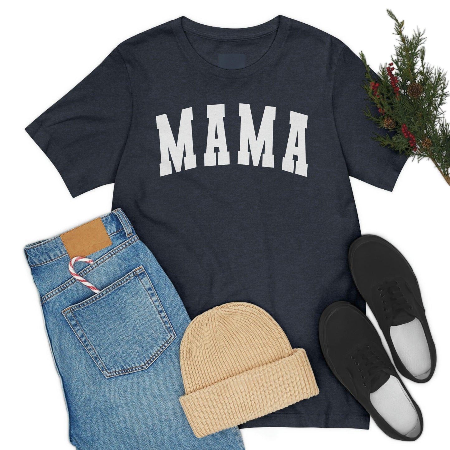 Cute Mama shirt mom shirt gift for her - mothers day shirt mothers day gift mom life shirt - Giftsmojo