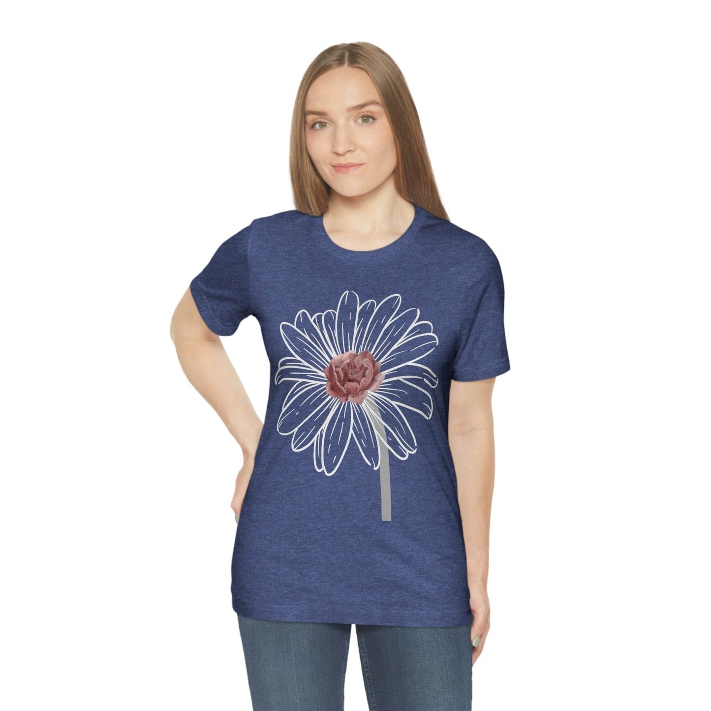 Flower Tshirt, Vintage Flower Shirt, Vintage Botanical Shirt, Vintage T-shirt, Graphic Tshirt, Botanical Print, Wildflower shirt, floral Tee - Giftsmojo
