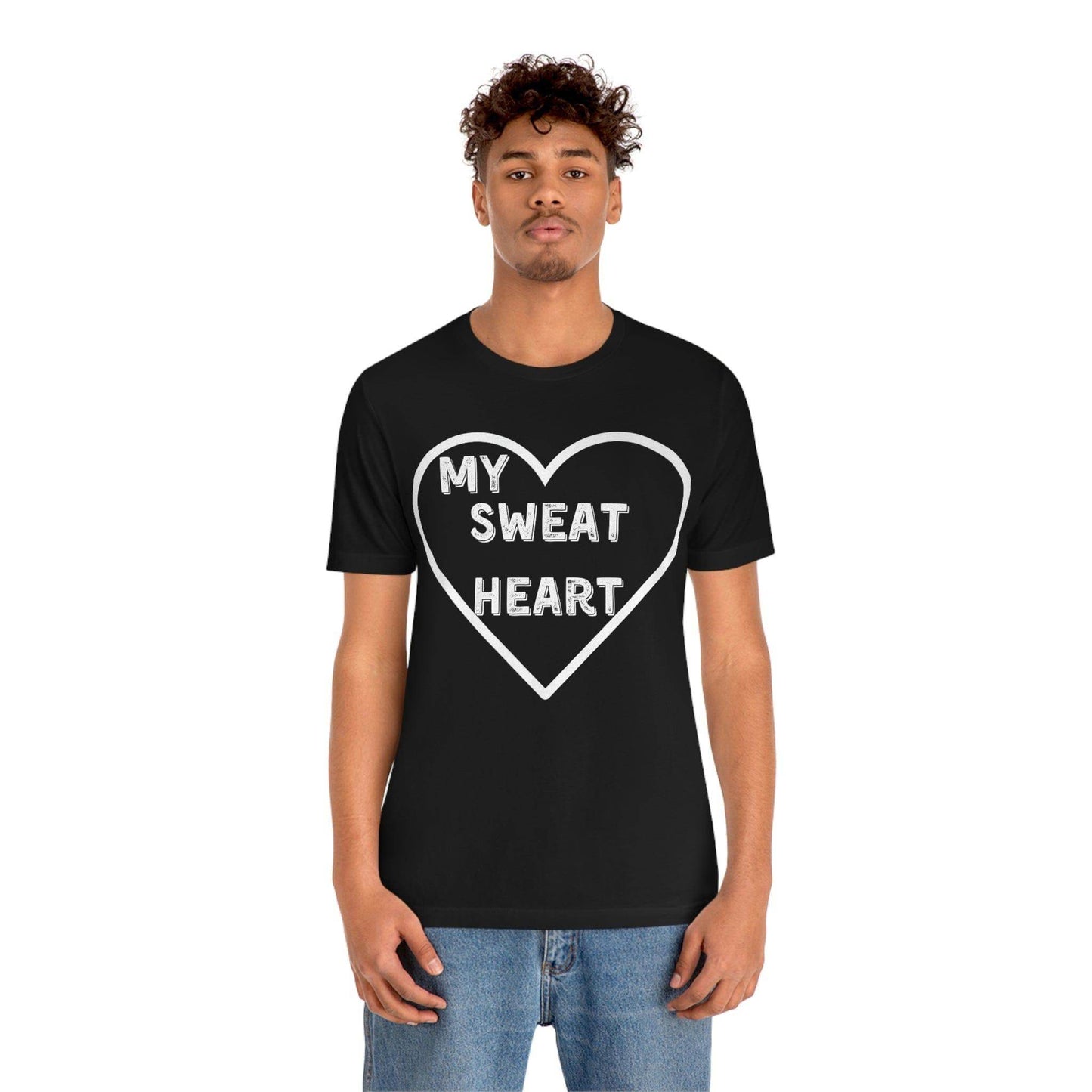 My Sweat Heart - Love shirt - Gift for wife - Gift for Husband - Gift for Girlfriend and Boyfriend - Giftsmojo