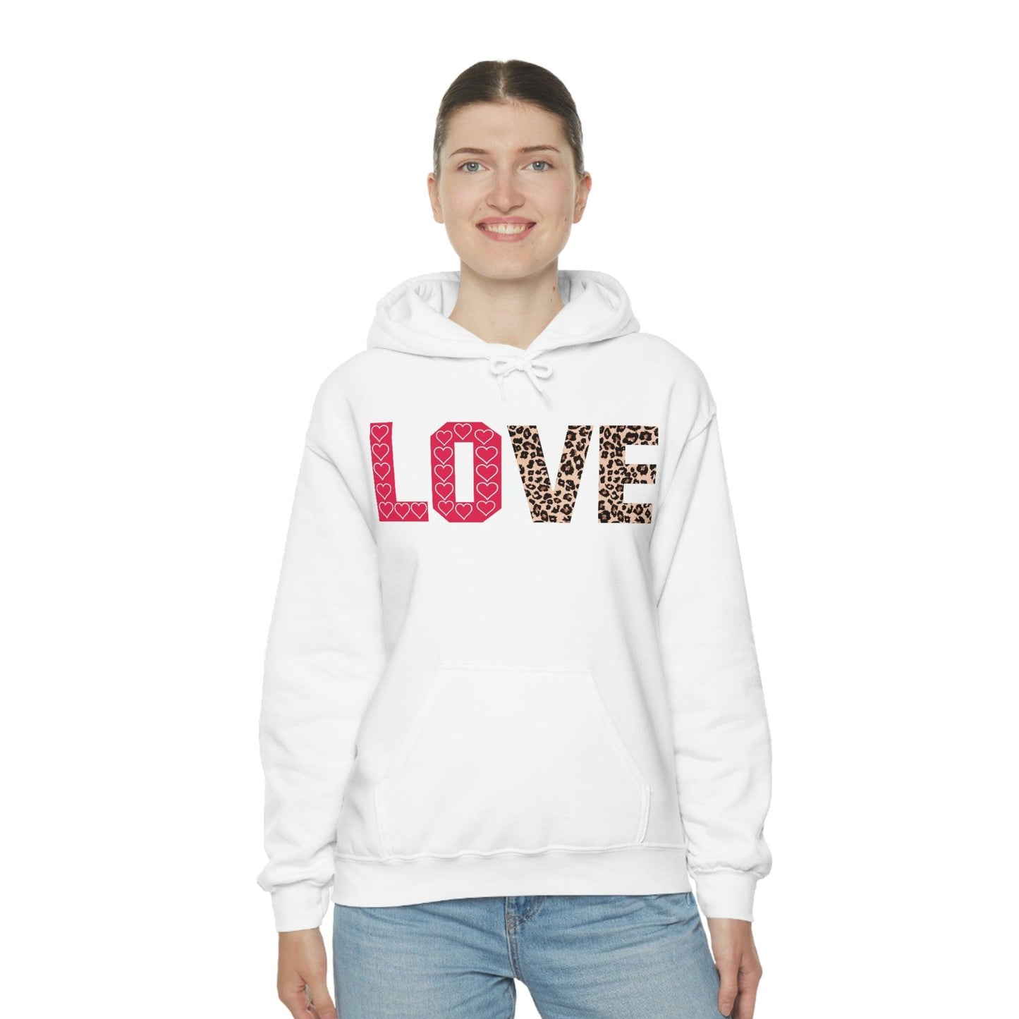 Leopard print Hooded Sweatshirt
