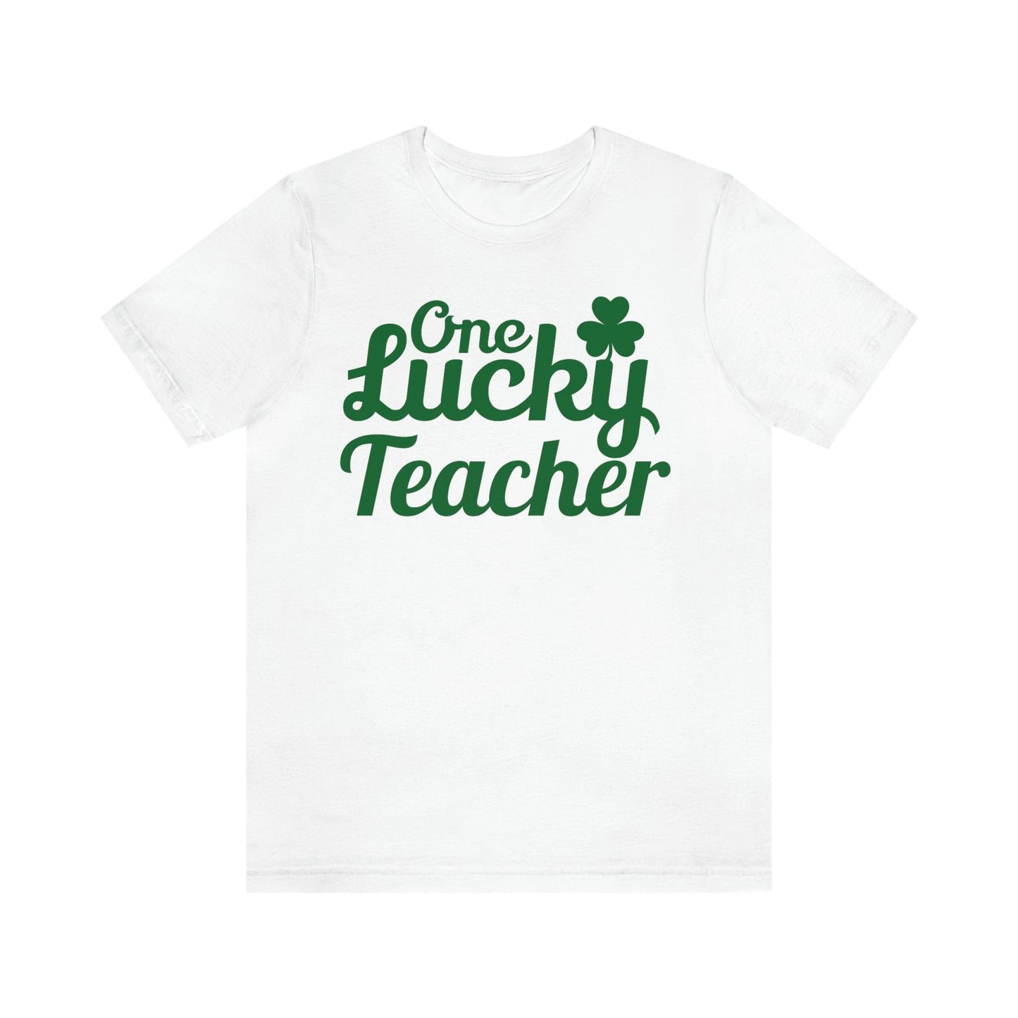 One Lucky Teacher Shirt feeling Lucky St Patrick's Day shirt - Funny St Paddy's day Funny Shirt - Giftsmojo