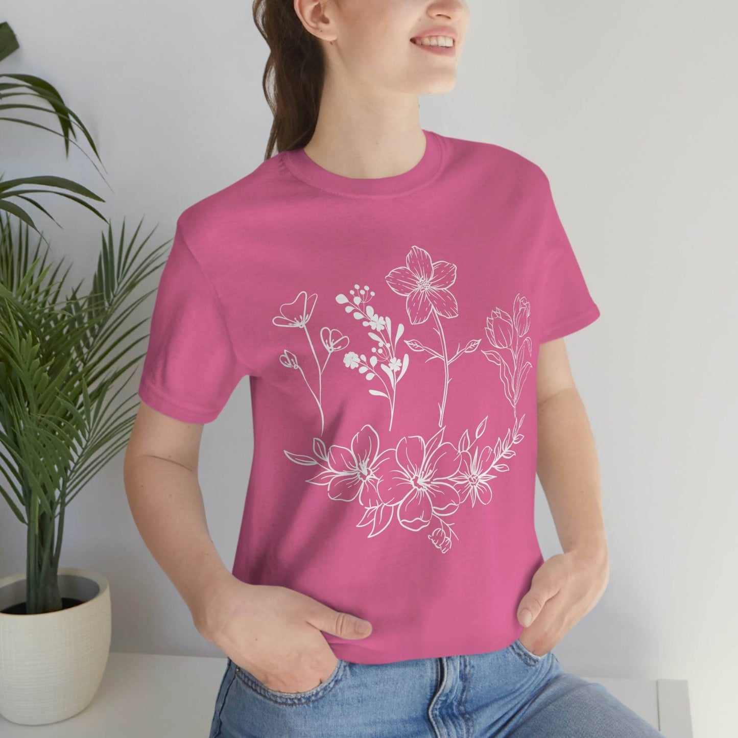 Flower Tshirt - Nature lover Shirt - Giftsmojo