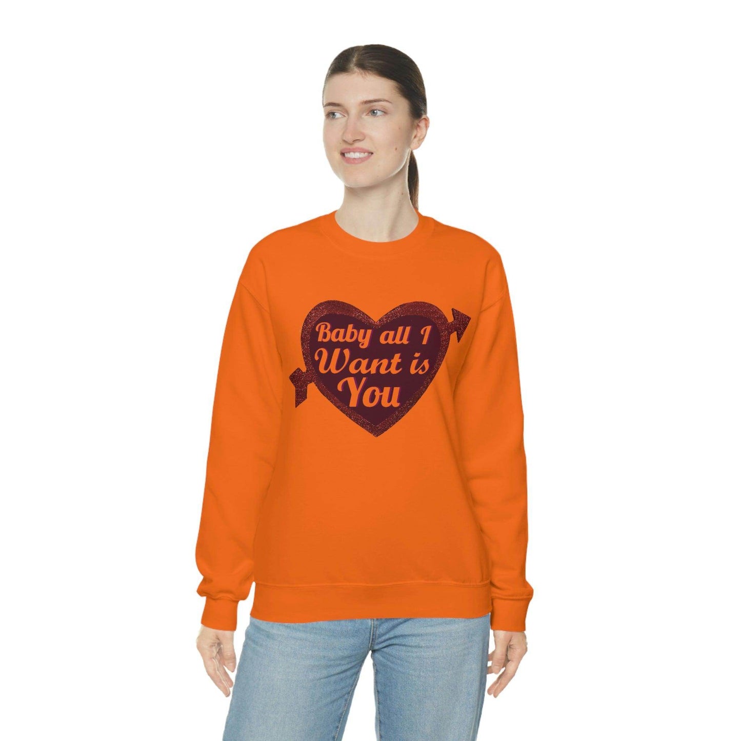 Baby all I want is You Sweatshirt - Giftsmojo