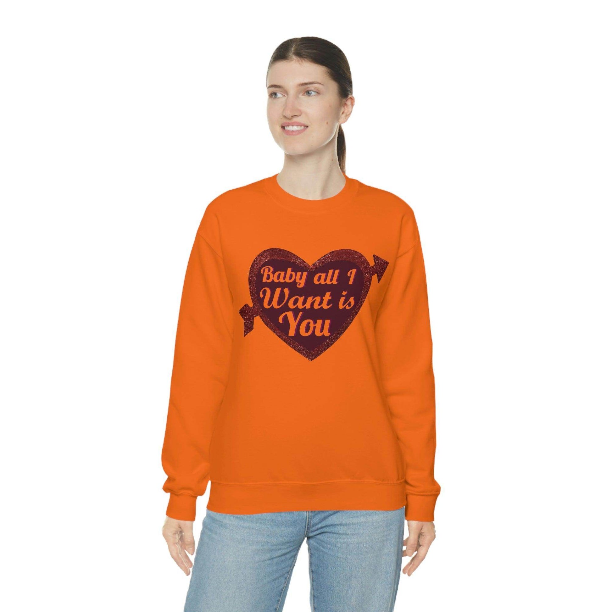 Baby all I want is You Sweatshirt - Giftsmojo
