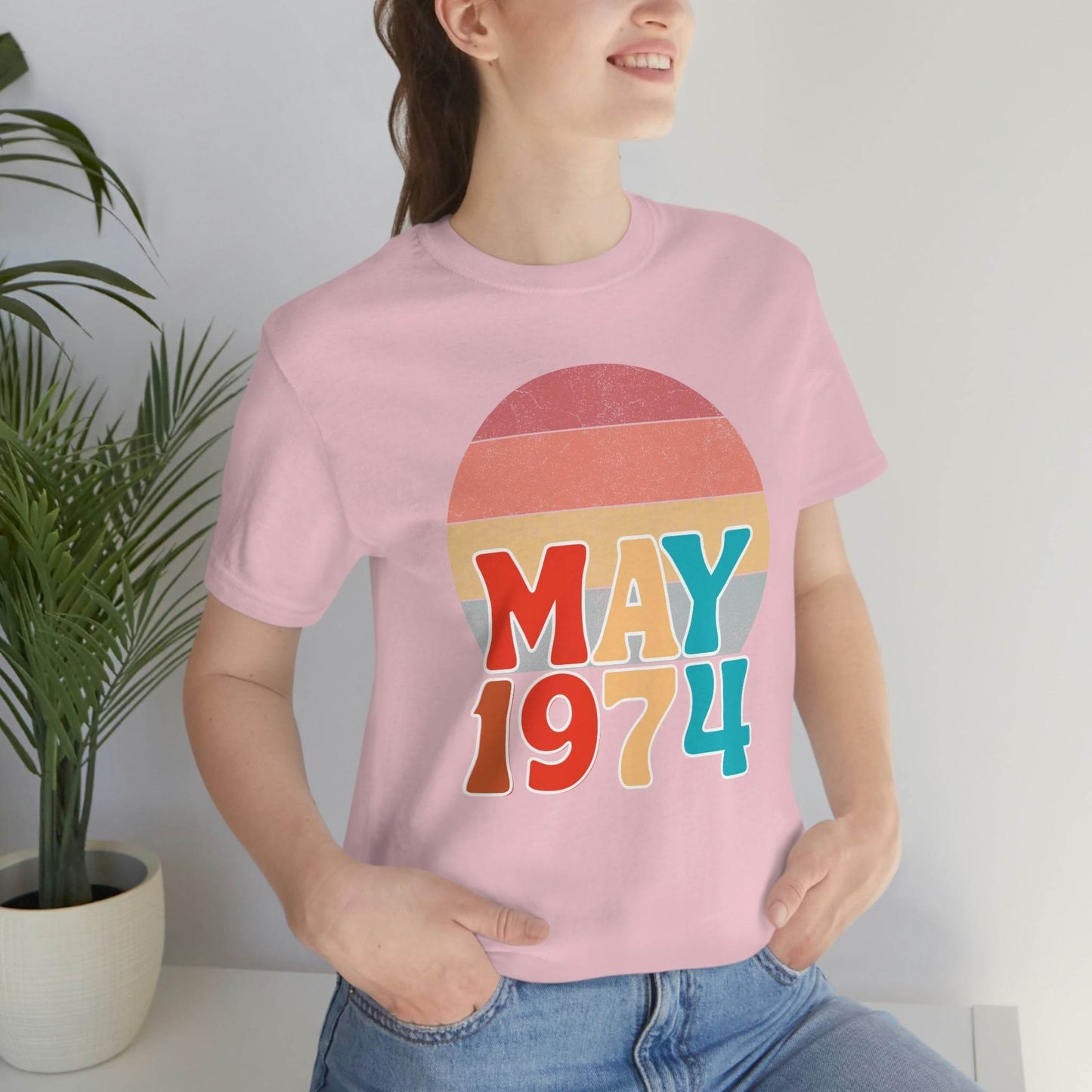 49th Birthday Shirt, 1974 Shirt, 49th Birthday Tee, Vintage 1974 Shirt, 49th Birthday Gifts, 1974 Birthday Shirt, 49th Birthday Gift - Giftsmojo