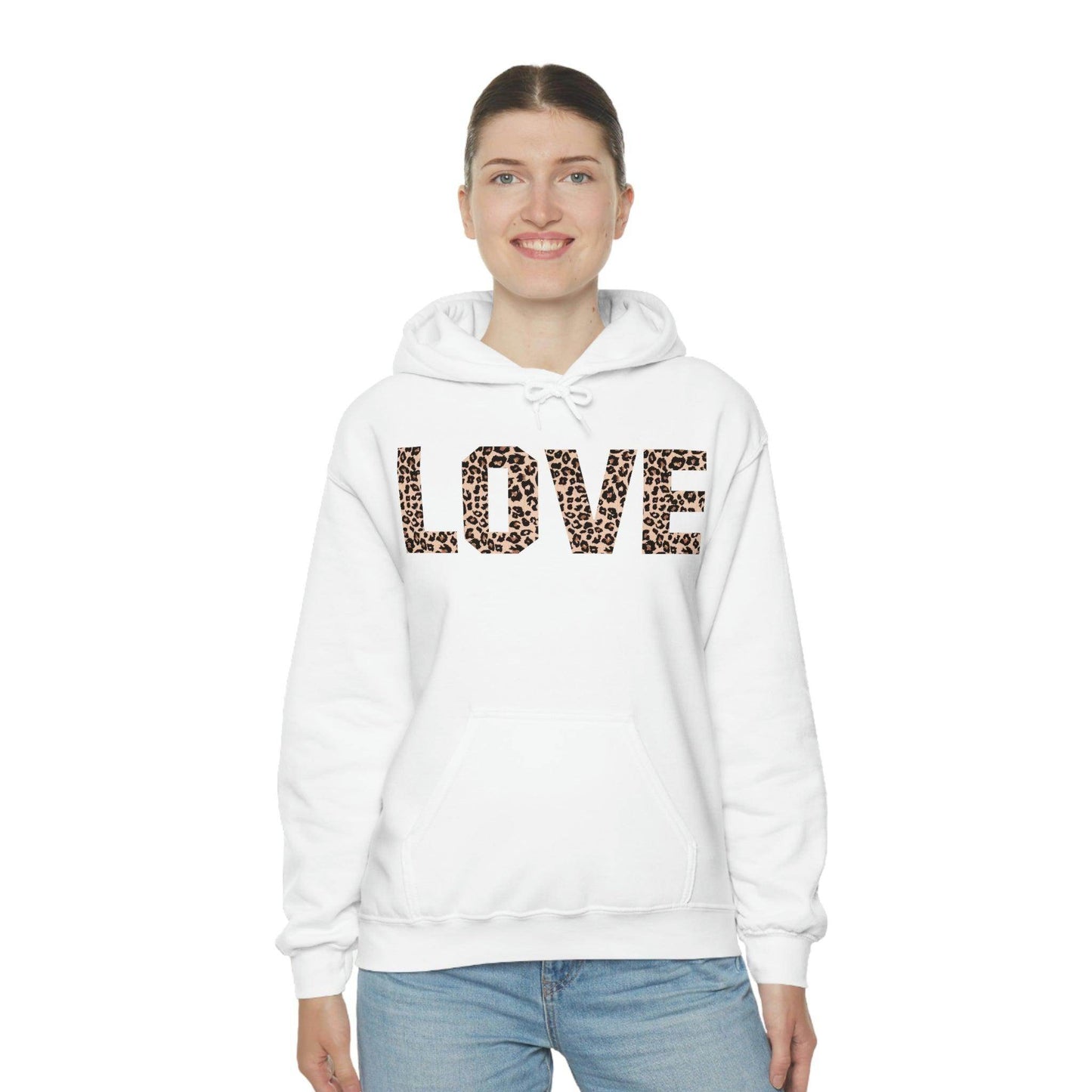 Leopard print Hooded Sweatshirt - Giftsmojo