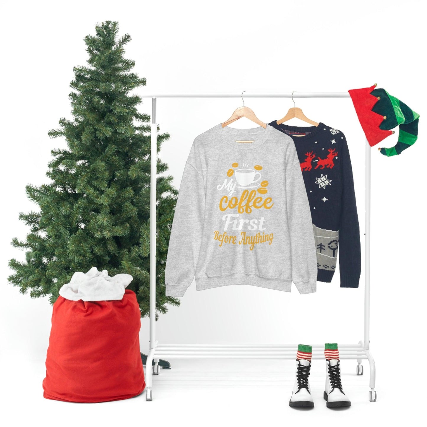 My Coffee First before anything Sweatshirt