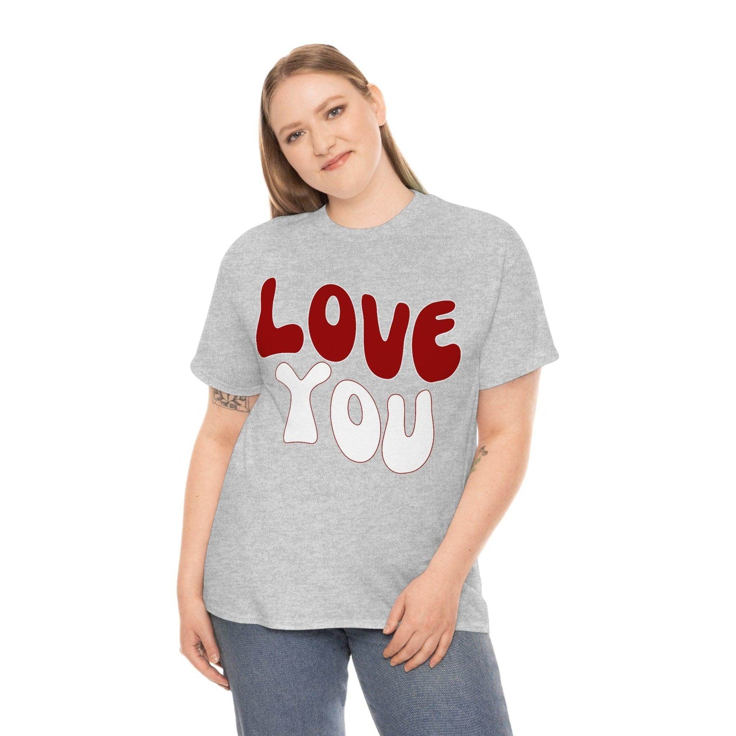 Love You Tee - Giftsmojo
