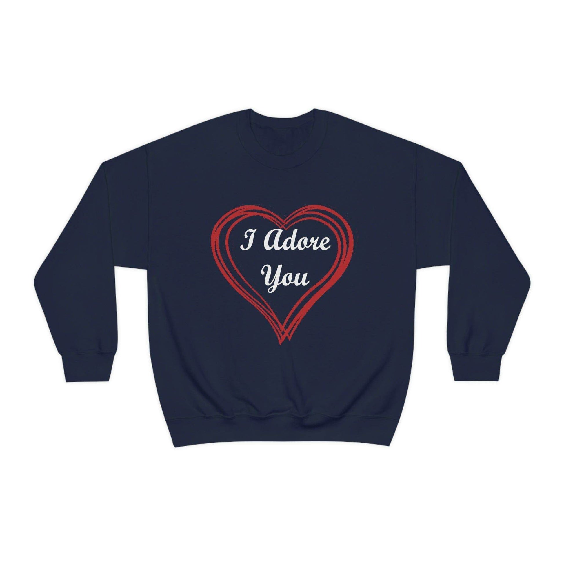 I Adore You Crewneck Sweatshirt - Giftsmojo