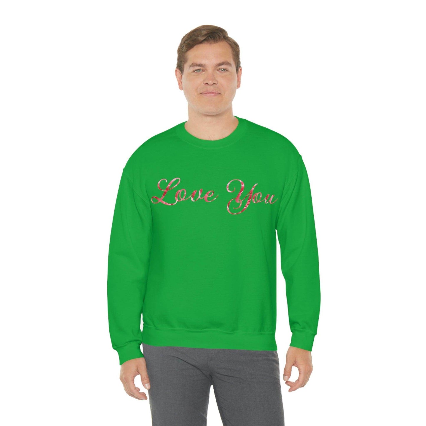 Love You Sweatshirt, love shirt, wedding gift, engagement gift, anniversary gift, couple shirt, matching shirt - Giftsmojo