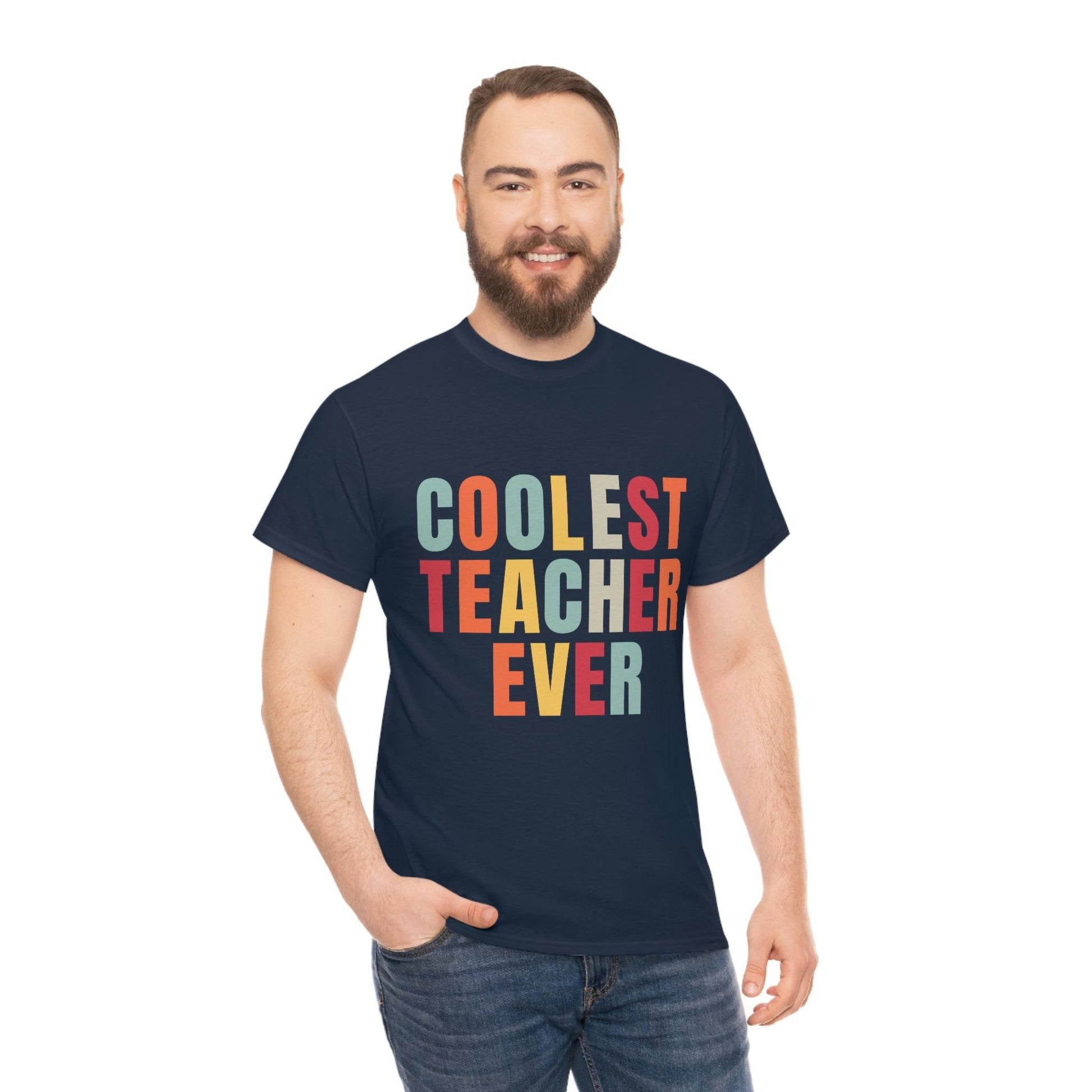 Coolest Teacher Ever Shirt - Giftsmojo
