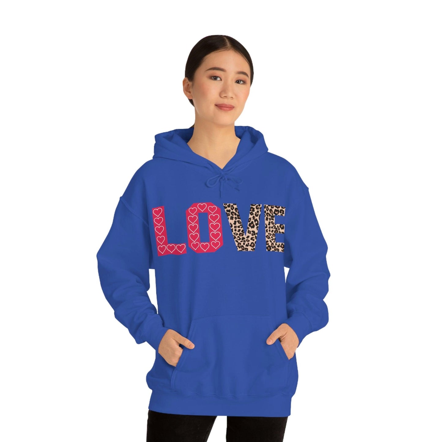 Leopard print Hooded Sweatshirt