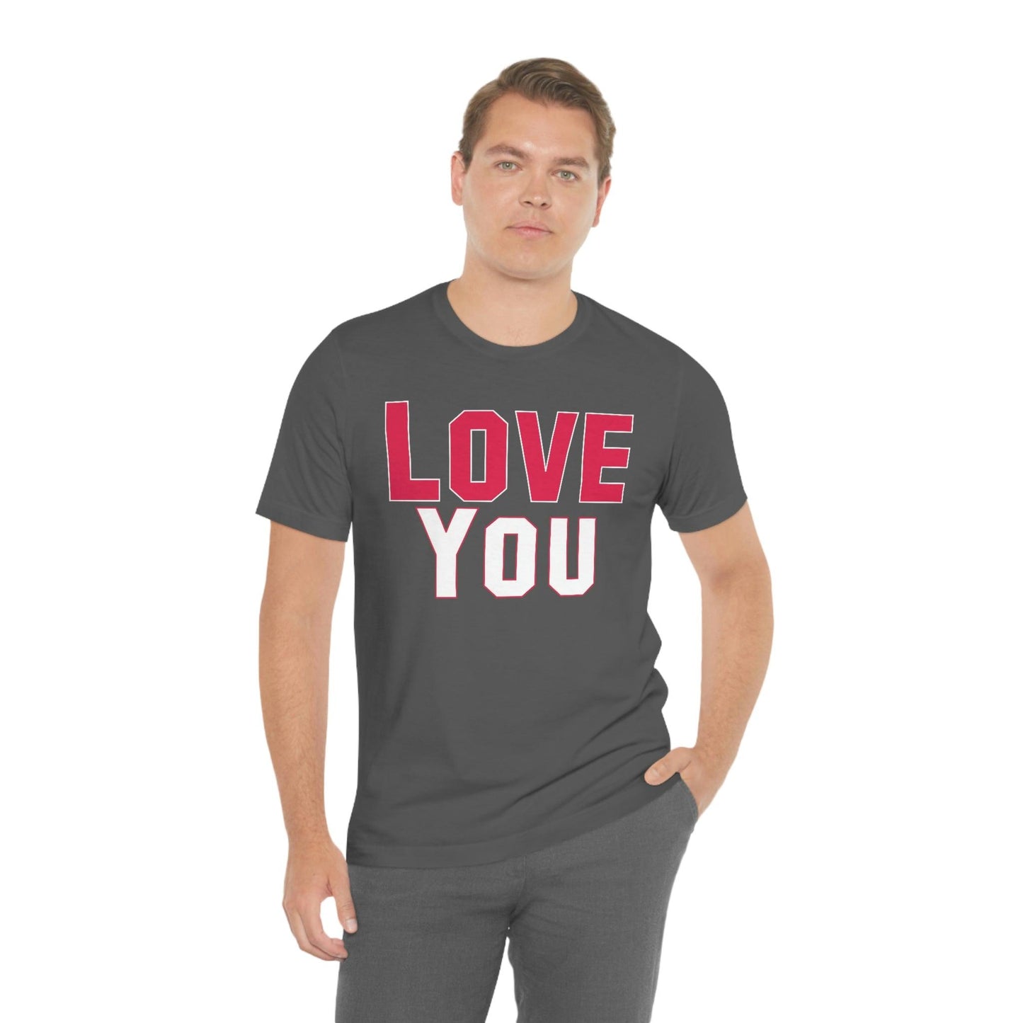 Love you T-shirt - Giftsmojo