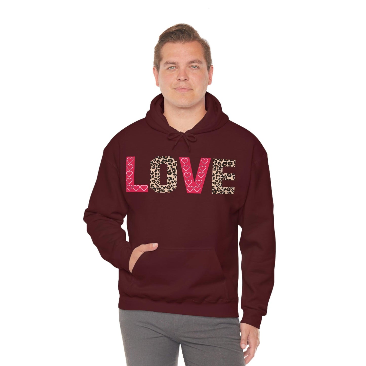 Love Hooded Sweatshirt - Giftsmojo