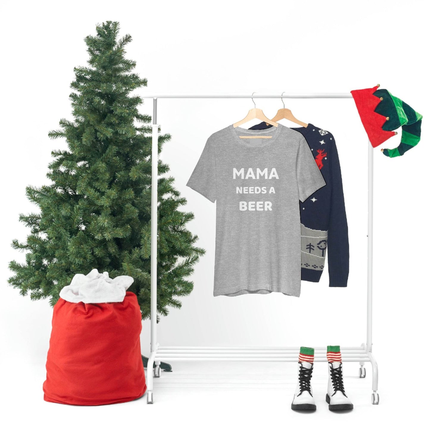 Mama needs a beer - gift for beer lover - Funny beer shirt - Funny shirt - Giftsmojo