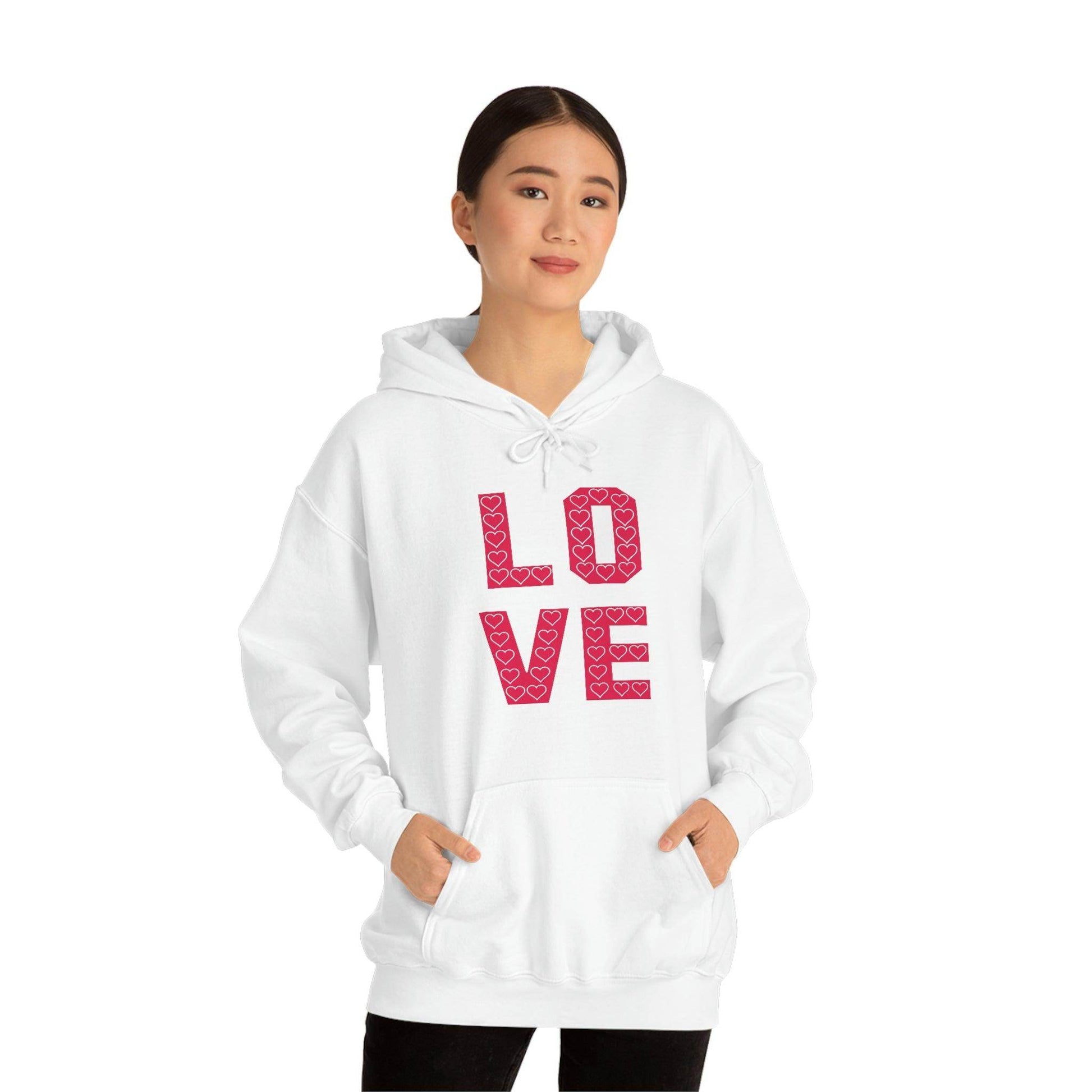 Love Hooded sweatshirt - Giftsmojo