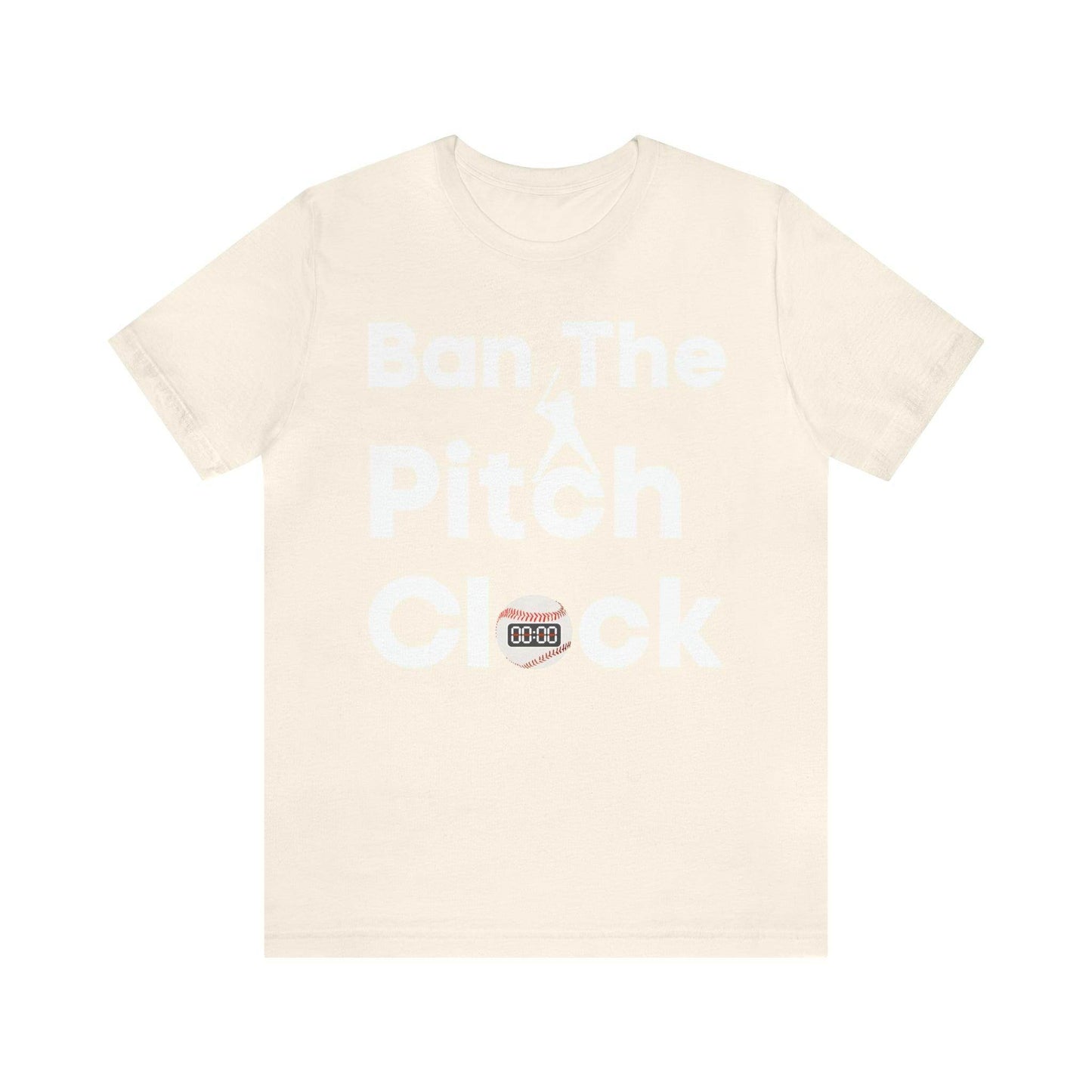 Ban The Pitch Clock in Baseball Ban Baseball Pitch Clock - Show Your Support By Wearing this shirt to the Games - Giftsmojo