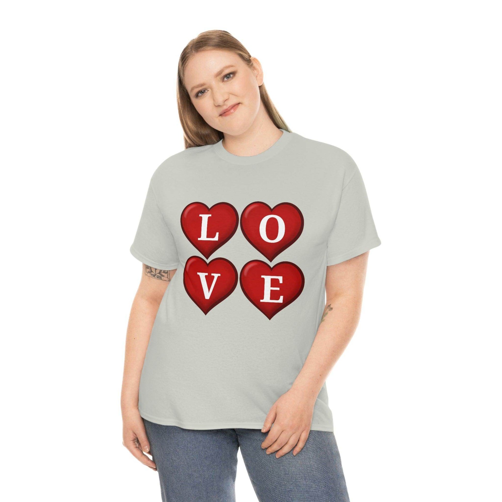 4hearts love Tee - Giftsmojo