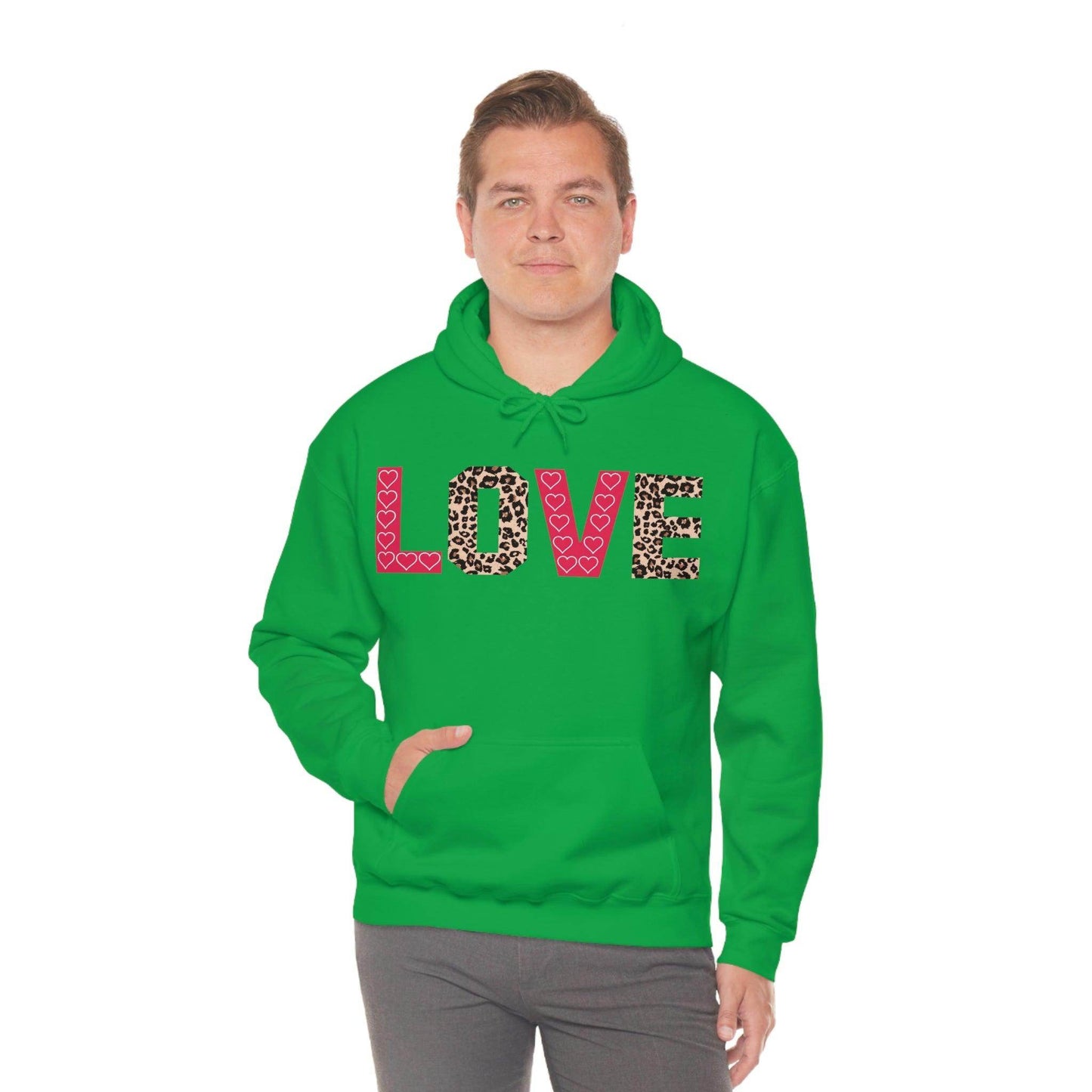 Love Hooded Sweatshirt - Giftsmojo