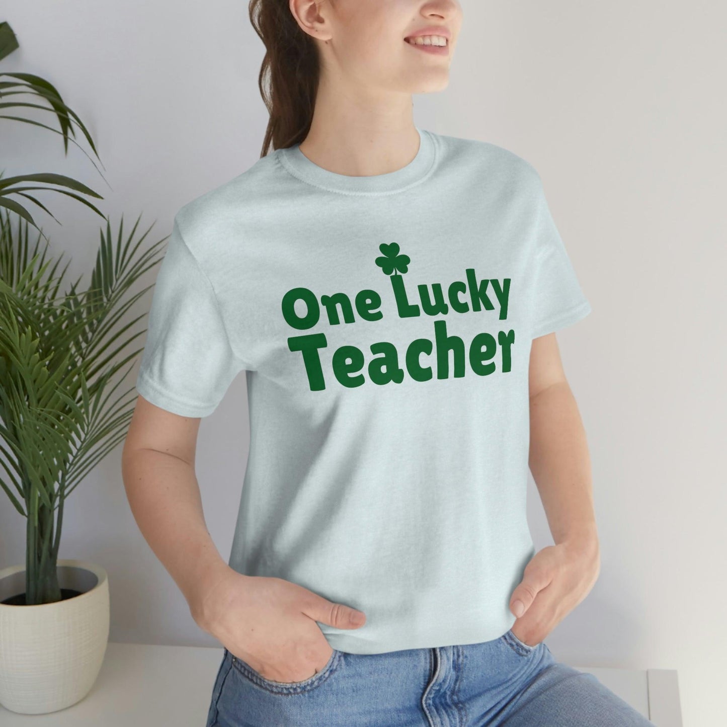 Feeling Lucky Shirt One Lucky Teacher Shirt St Patrick's Day shirt - Funny St Paddy's day Funny Shirt Shamrock shirt shenanigans shirt - Giftsmojo