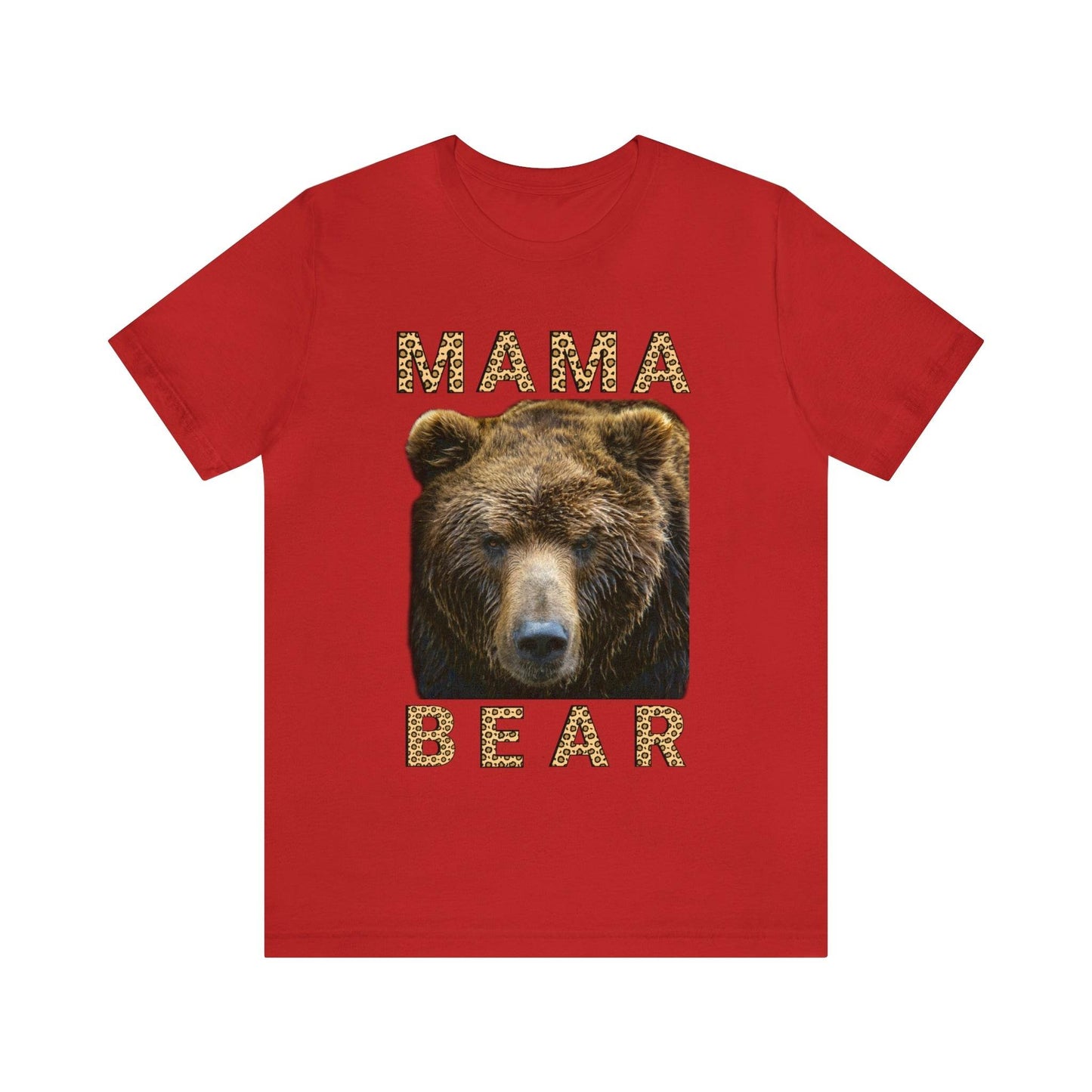 Mothers day shirt | Leopard Print Mama Bear Shirt | Mama Bear Tshirt, Funny mom shirt | best mom shirt | Momma Bear, Mama Bear Gift, Animal Nature Lover Shirt - Giftsmojo