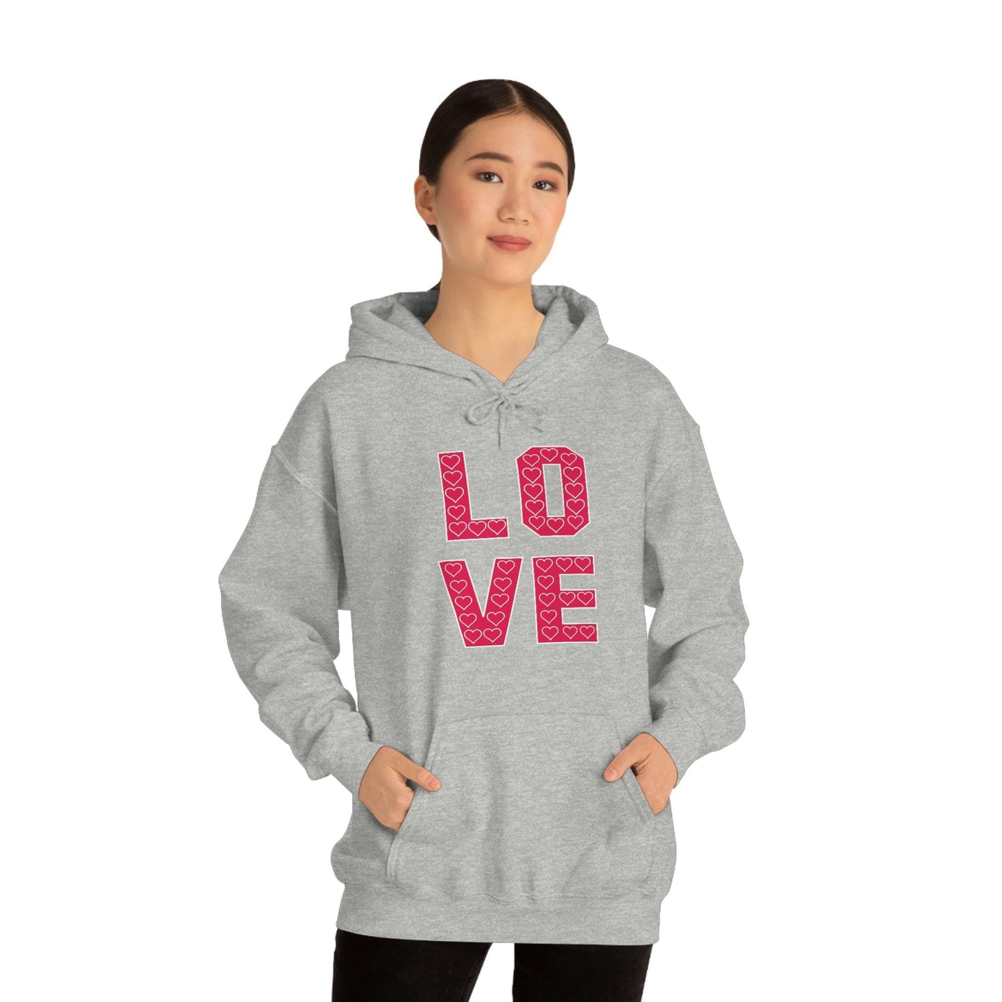 Love Hooded sweatshirt - Giftsmojo
