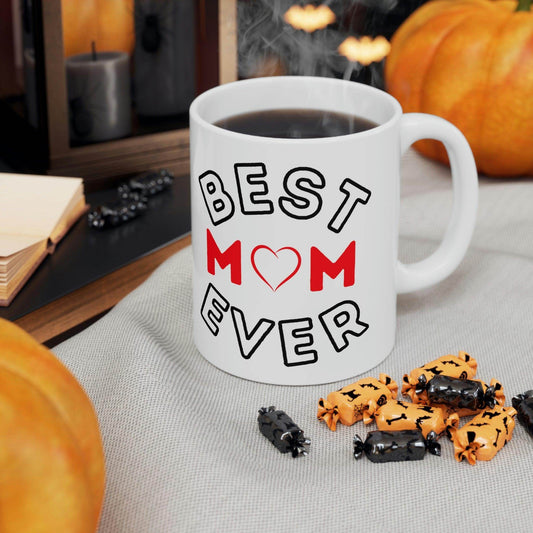 Best Mom Ever Mug, gift for mom on mothers day, Birthday gift for mom, gift for her, coffee mug for her, hot cocoa mug, gift for coffee lover - Giftsmojo