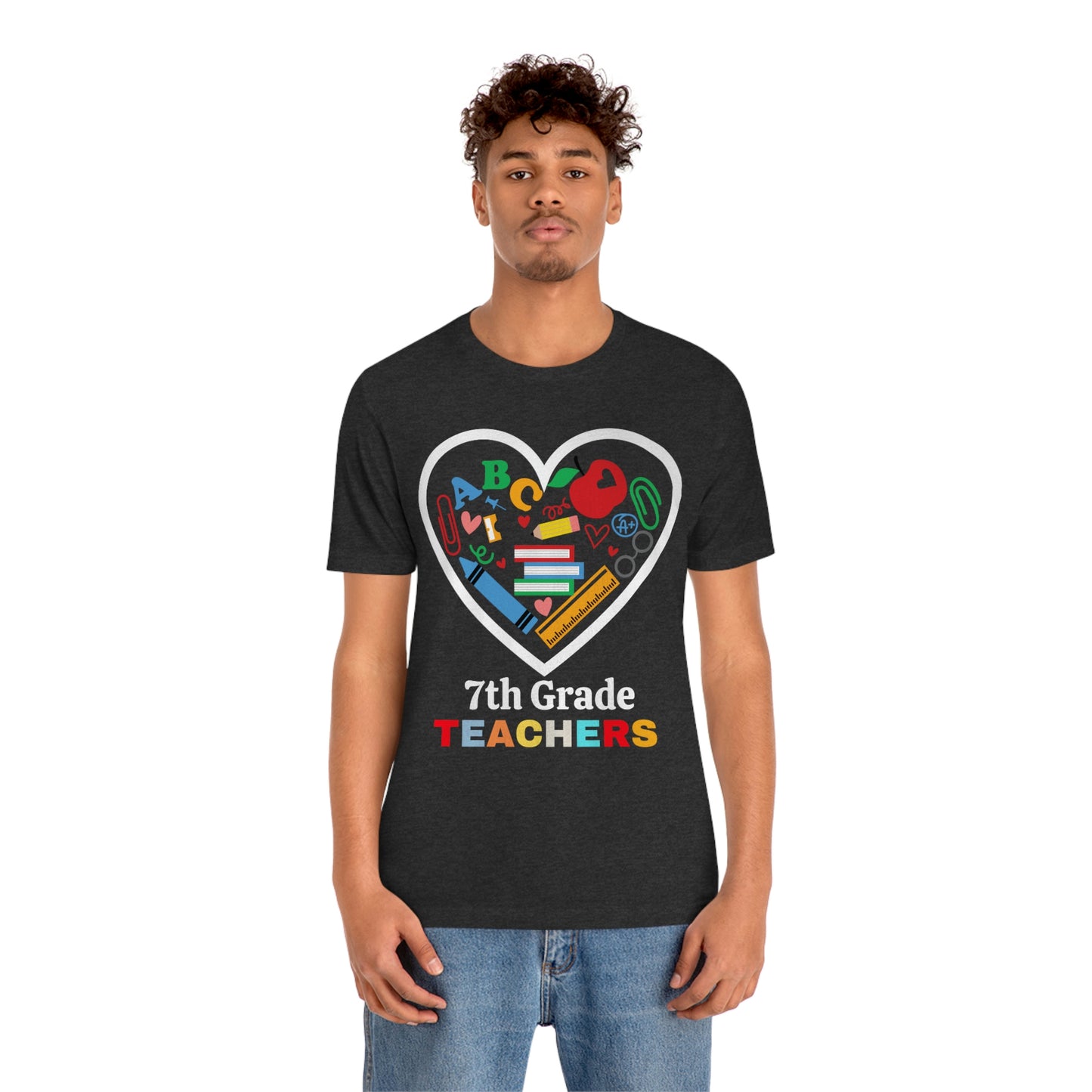 Love 7th Grade Teacher Shirt - Teacher Appreciation Shirt - Gift for Teachers - 7th Grade shirt