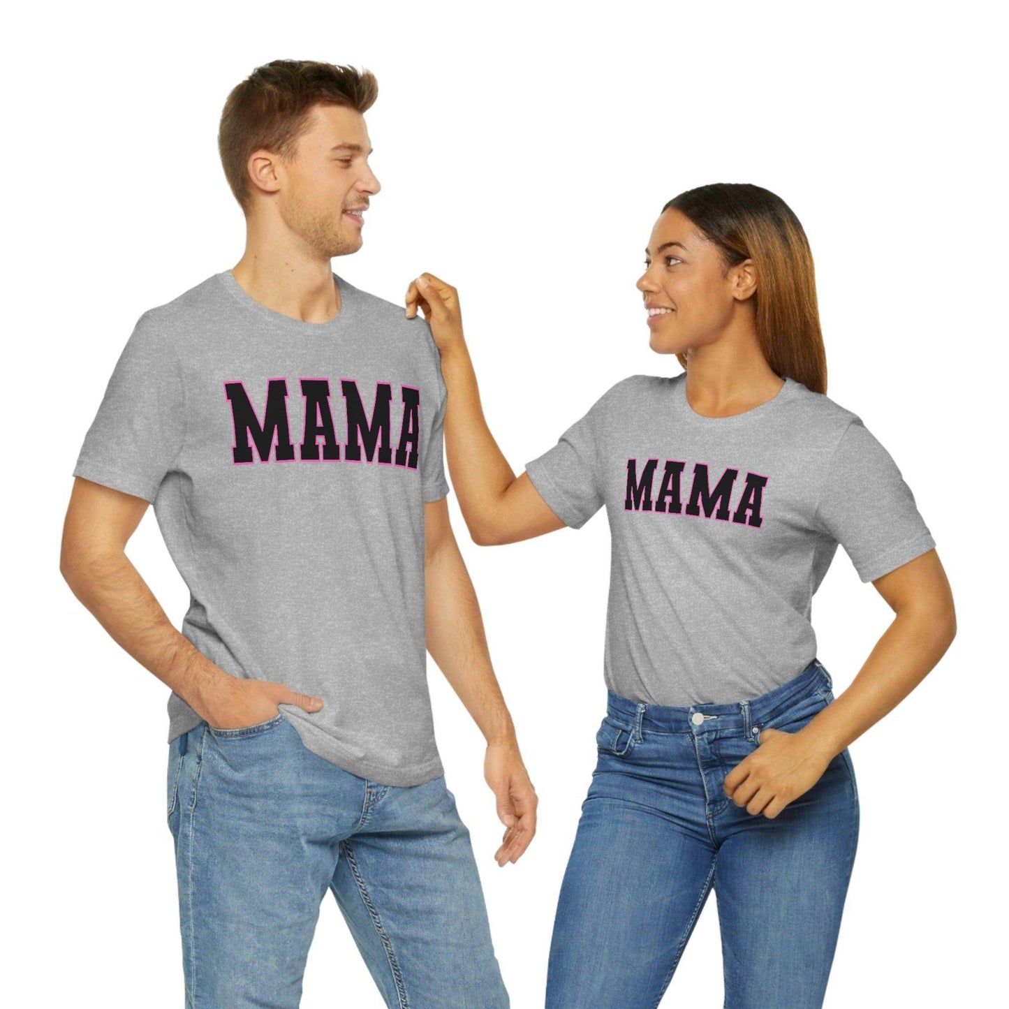 Cute Mama shirt mom shirt gift for her - mothers day shirt mothers day gift mom life shirt - retro mama shirt boy mama shirt mama t-shirt - Giftsmojo